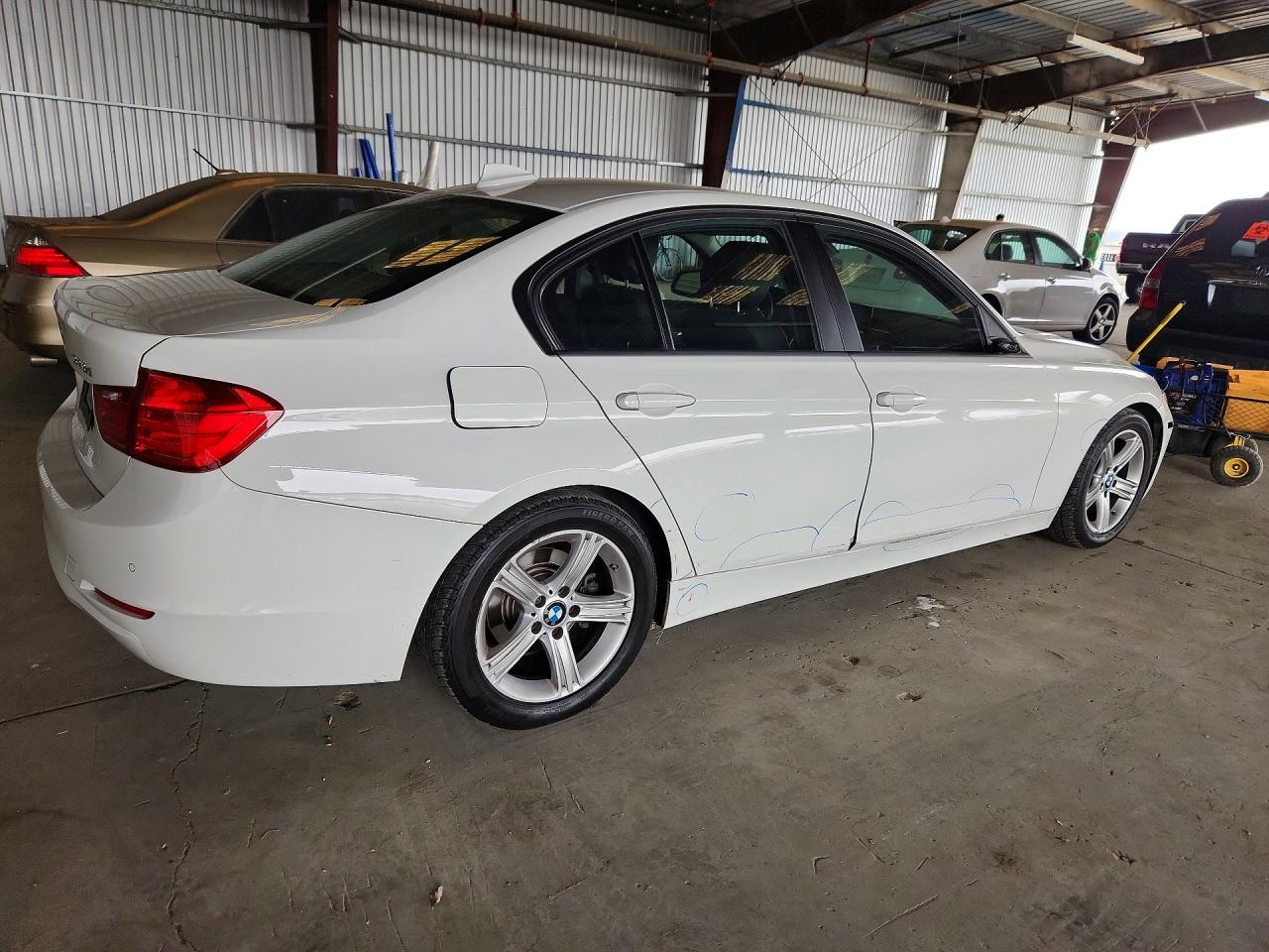 2014 Bmw 328 D White vin: WBA3D3C54EK155220