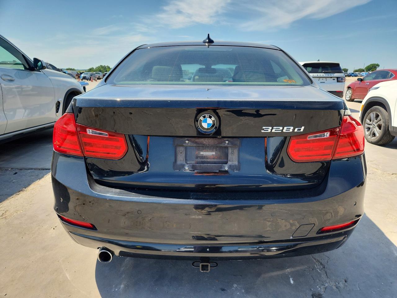 2014 Bmw 328 D Charcoal vin: WBA3D3C56EF099256