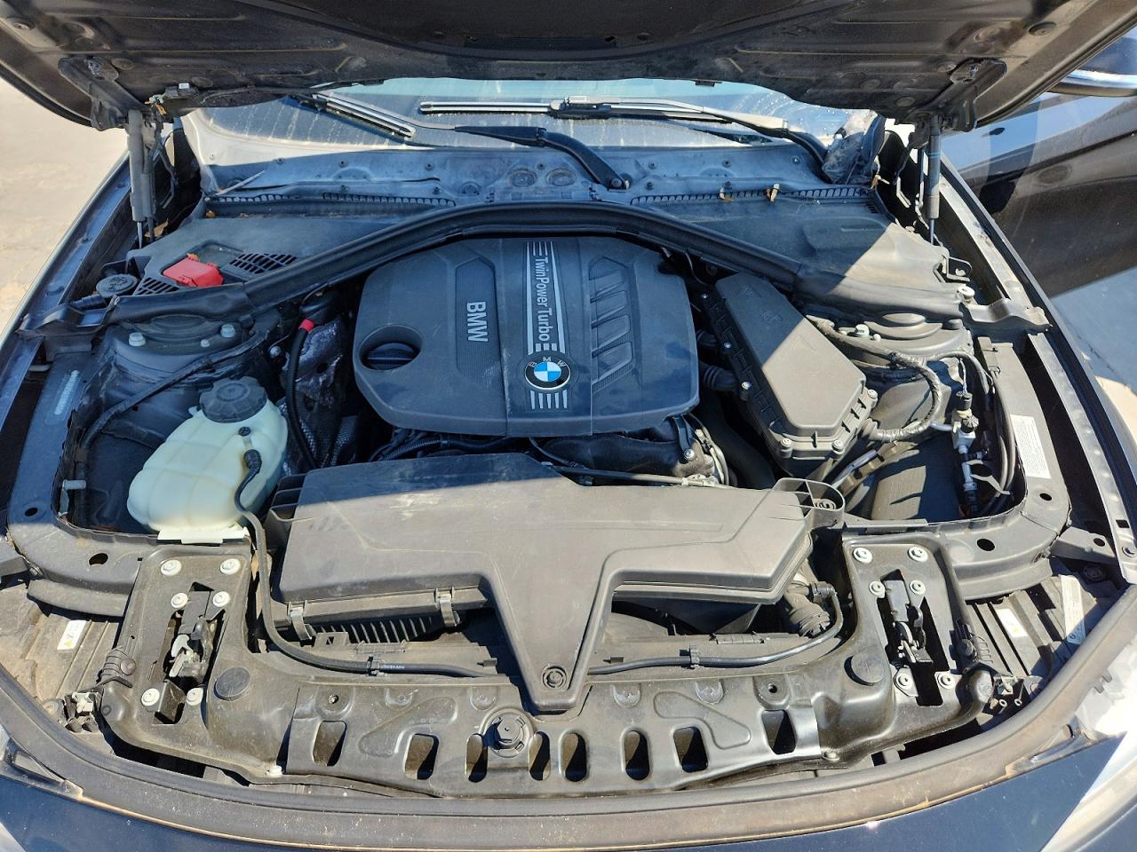 2014 Bmw 328 D Charcoal vin: WBA3D3C56EF099256
