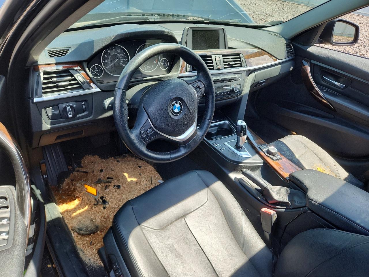2014 Bmw 328 D Черный vin: WBA3D3C56EK157051
