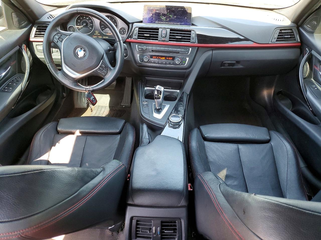 2014 Bmw 328 D Gray vin: WBA3D3C57EF099315