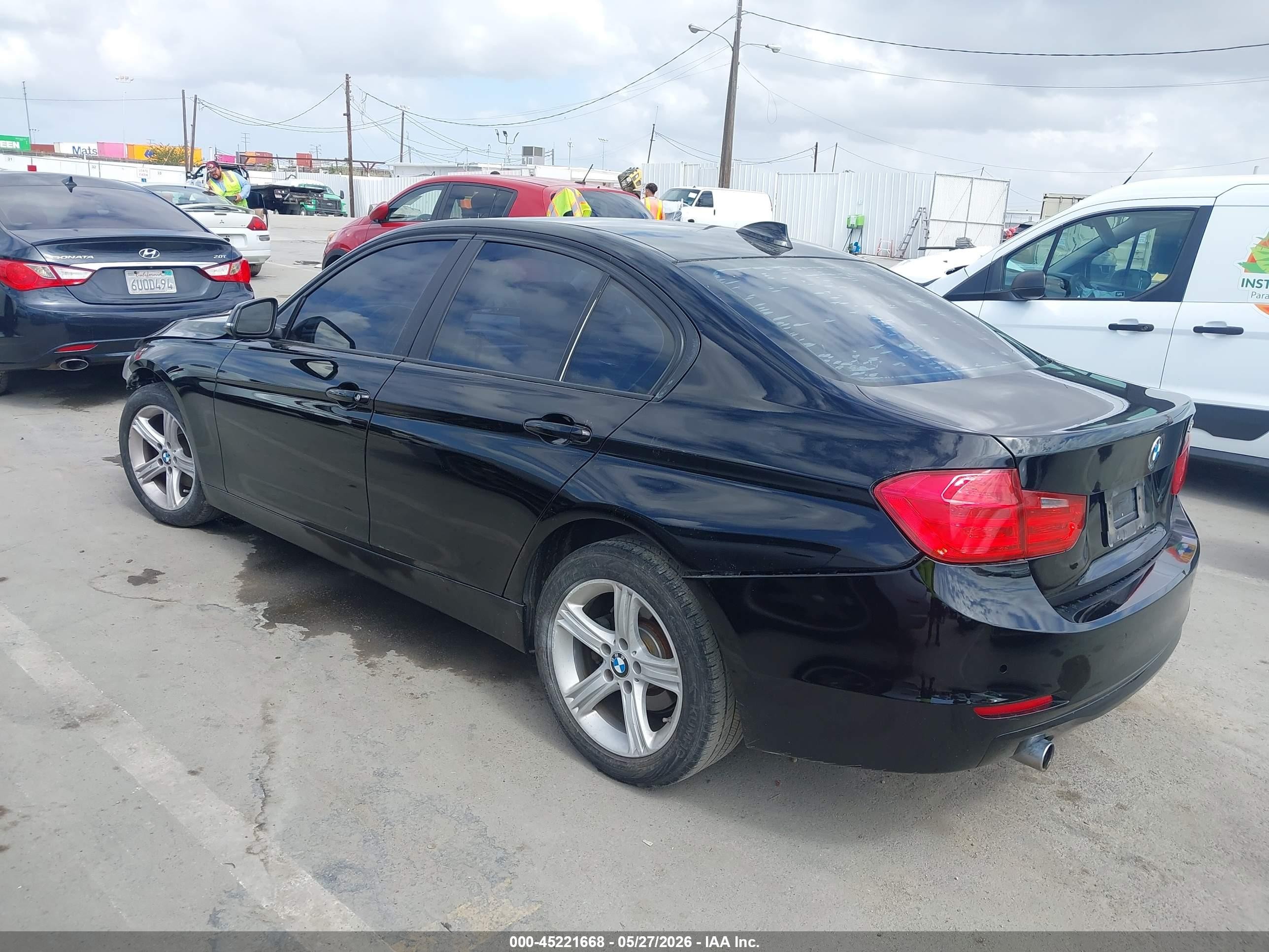 2014 Bmw 328d   Black vin: WBA3D3C57EK153946