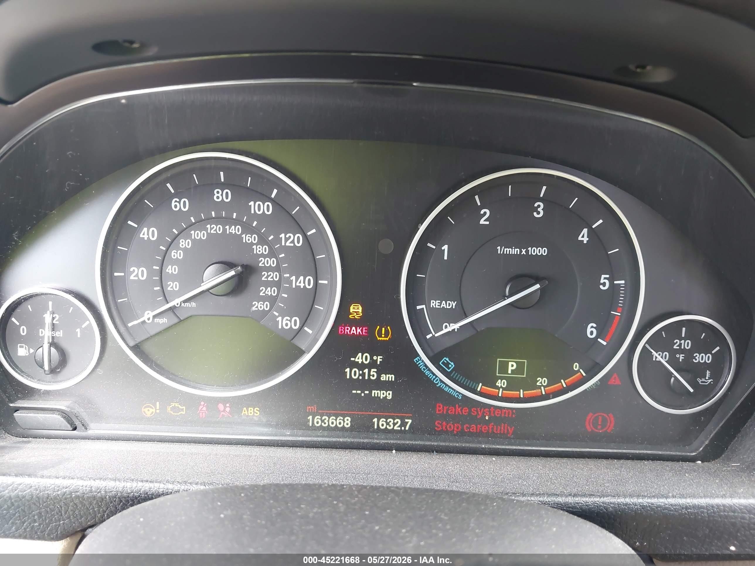 2014 Bmw 328d   Black vin: WBA3D3C57EK153946