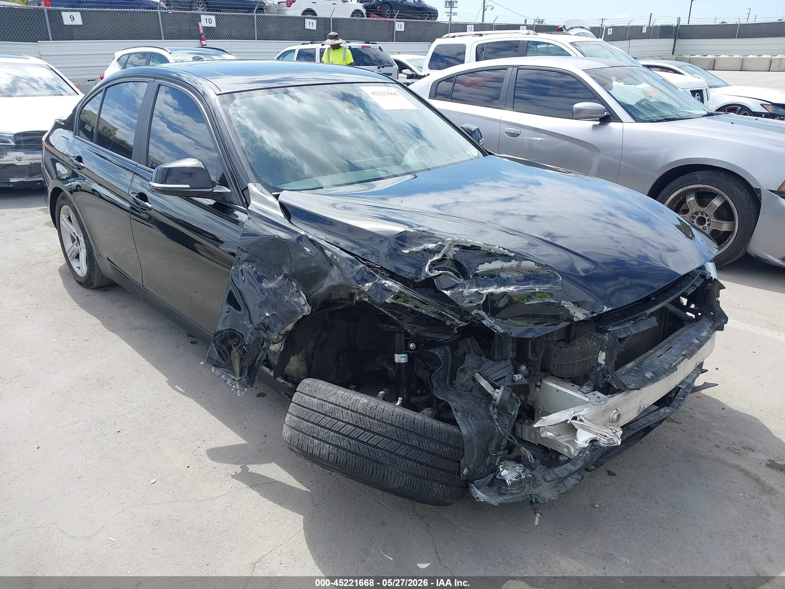 2014 Bmw 328d   Black vin: WBA3D3C57EK153946