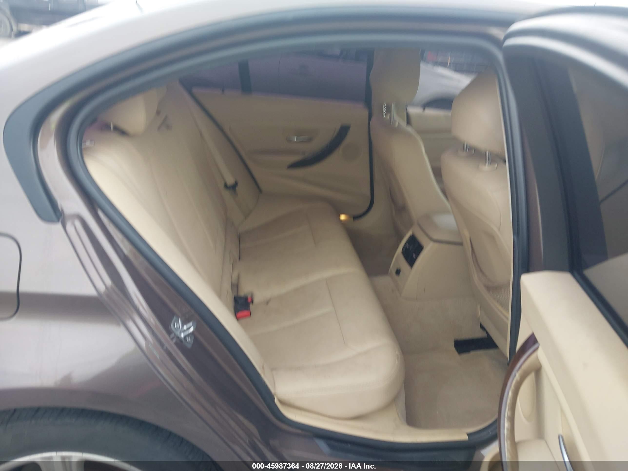 2014 Bmw 328d   Brown vin: WBA3D3C57EK155809