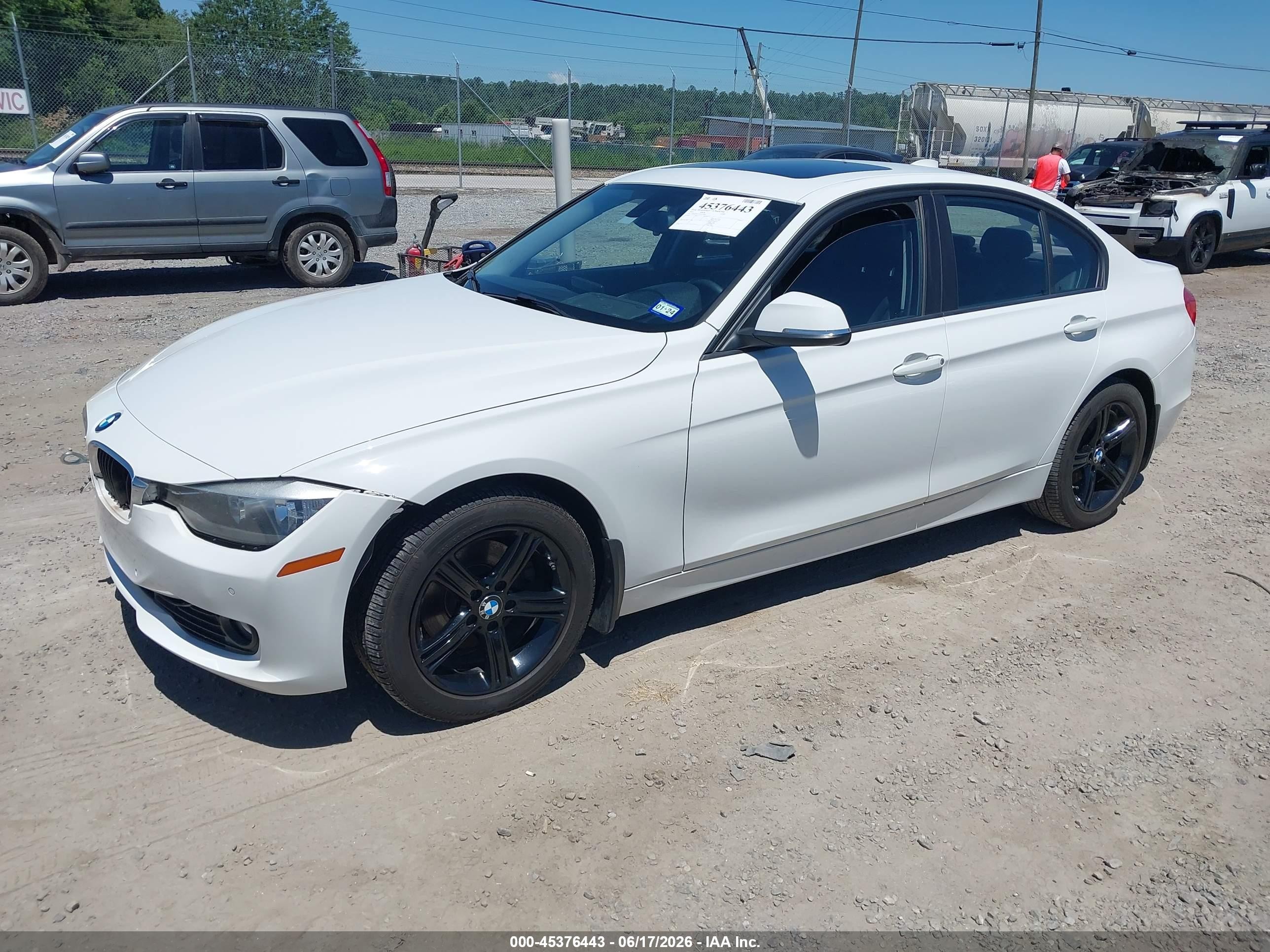 2014 Bmw 328d White vin: WBA3D3C57EK155891
