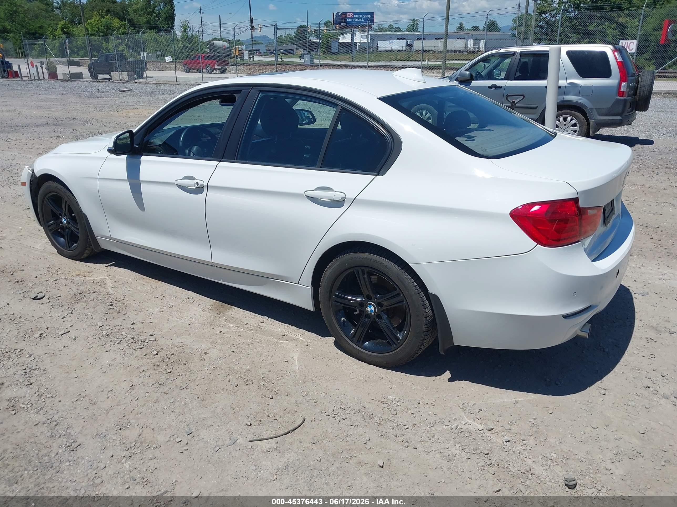 2014 Bmw 328d White vin: WBA3D3C57EK155891