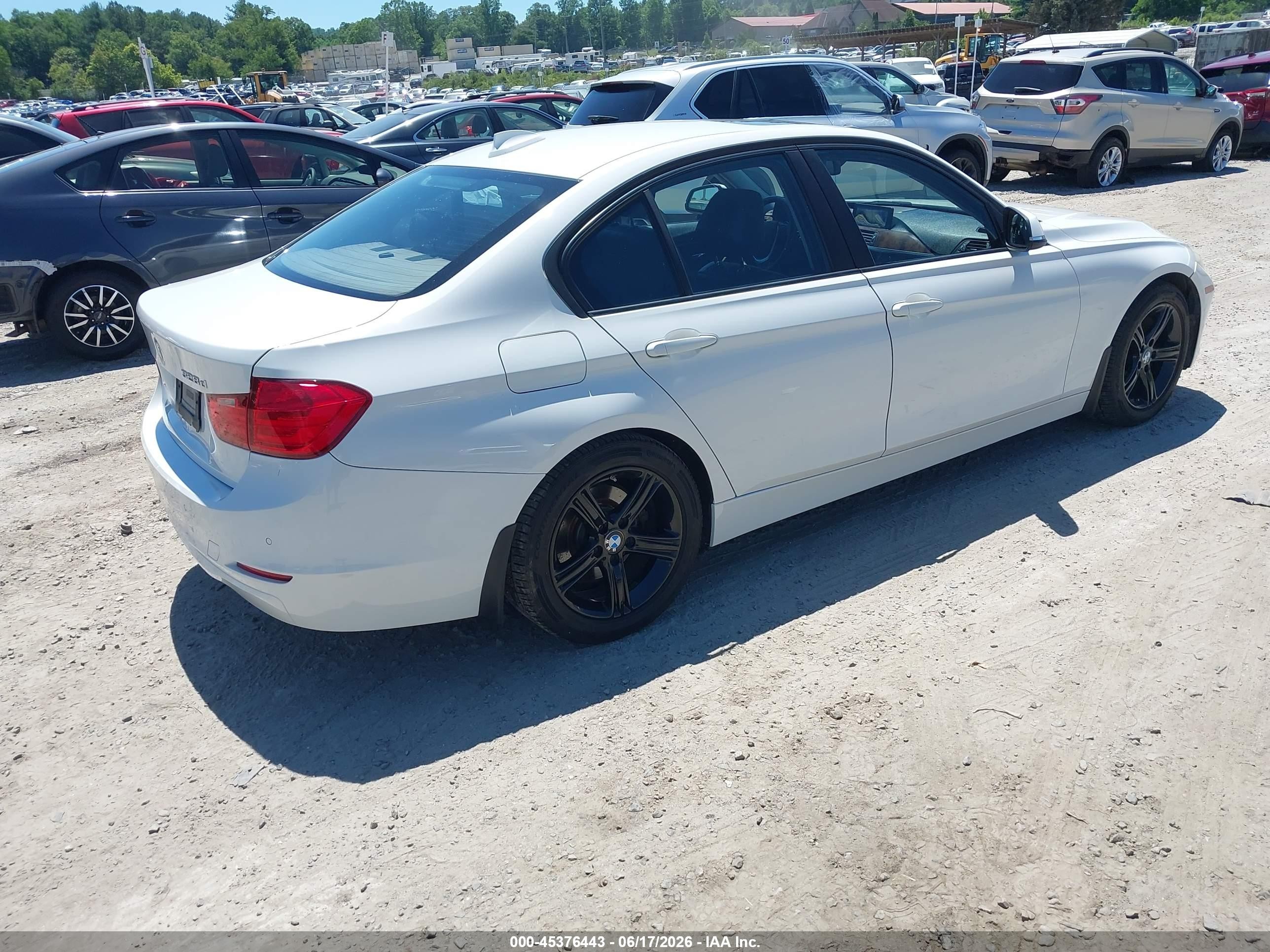 2014 Bmw 328d White vin: WBA3D3C57EK155891