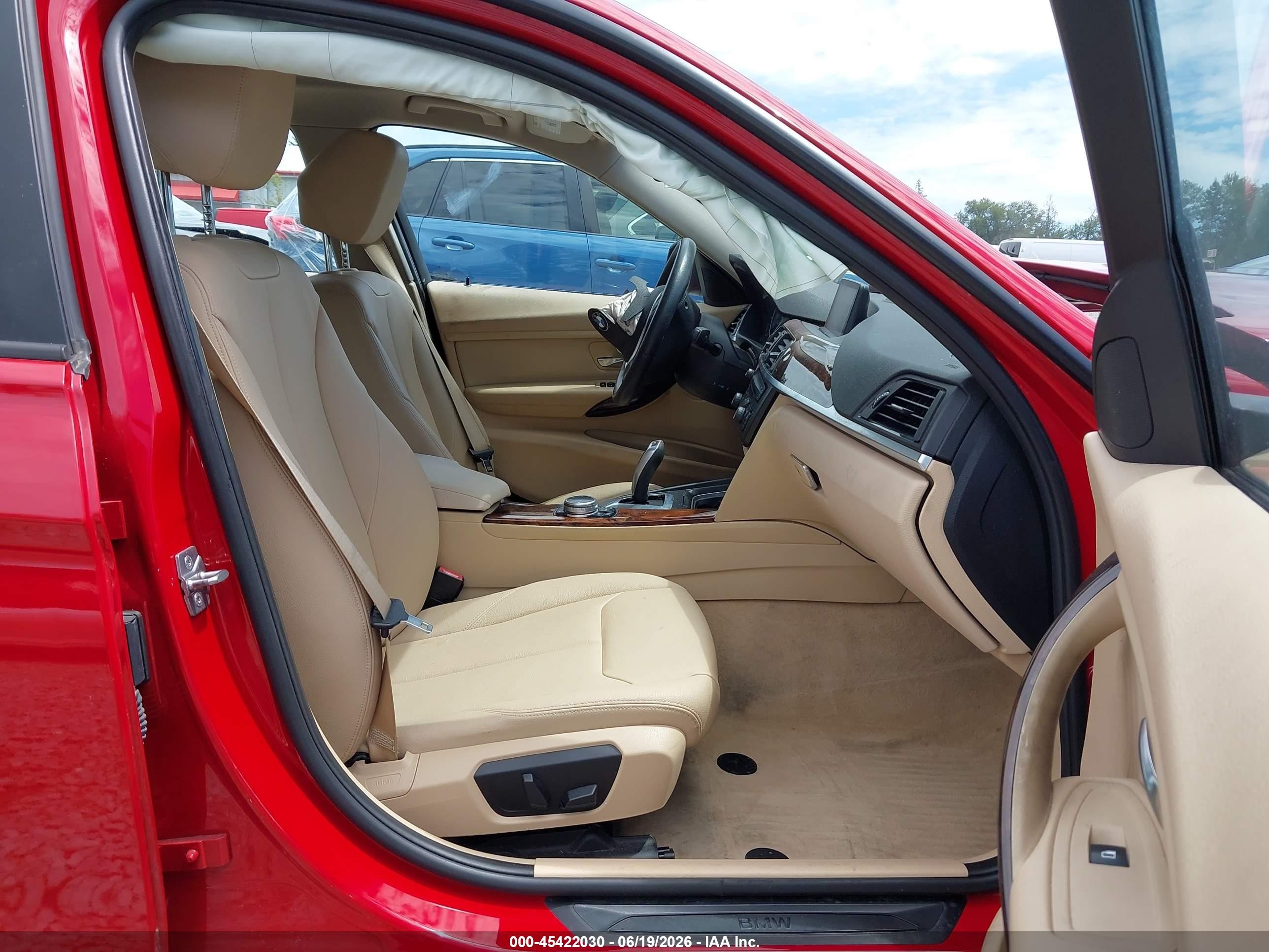 2014 Bmw 328d   Red vin: WBA3D3C57EK157057