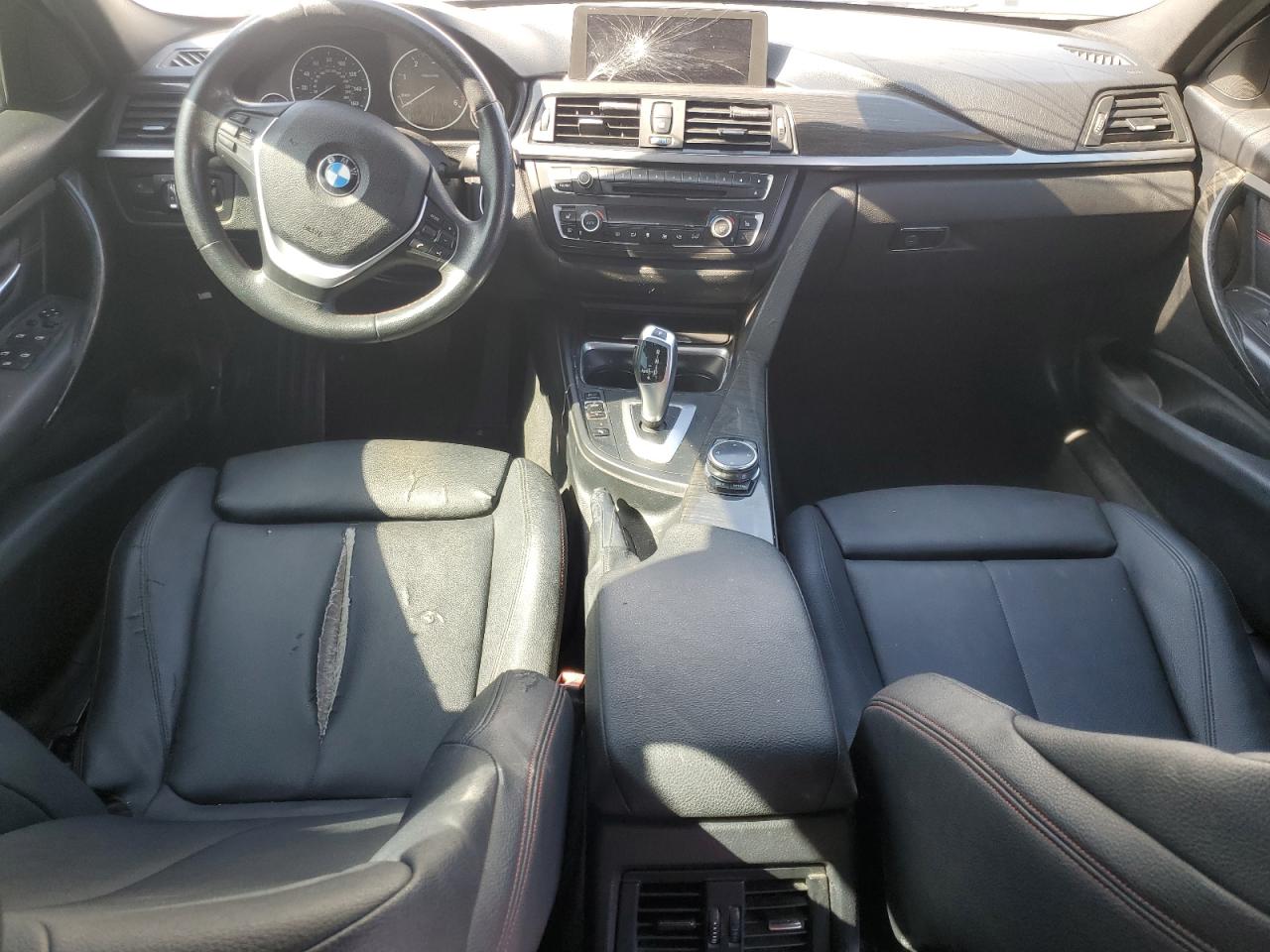 2014 Bmw 328 White vin: WBA3D3C58EK154460