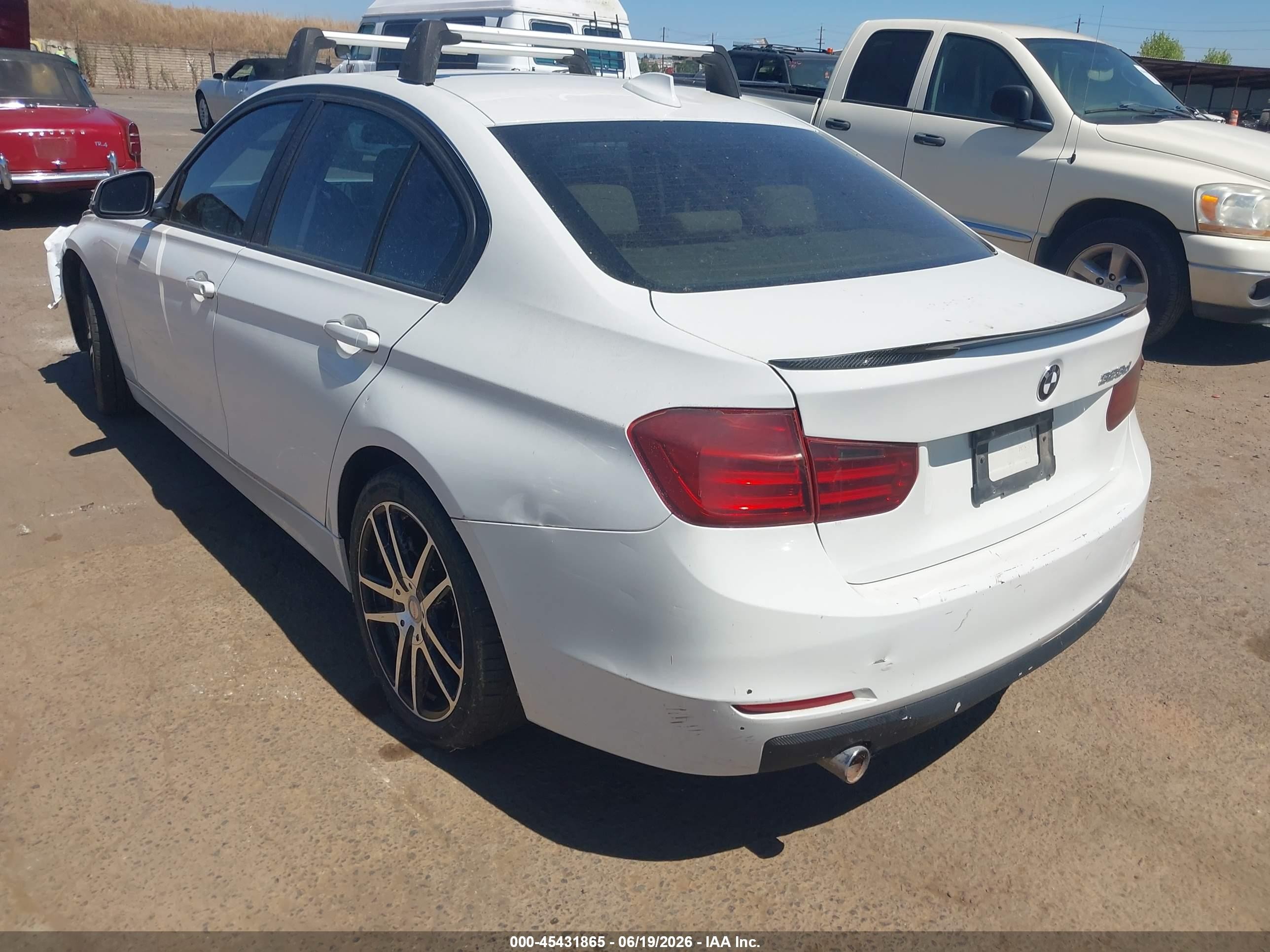 2014 Bmw 328d   White vin: WBA3D3C5XEF099440