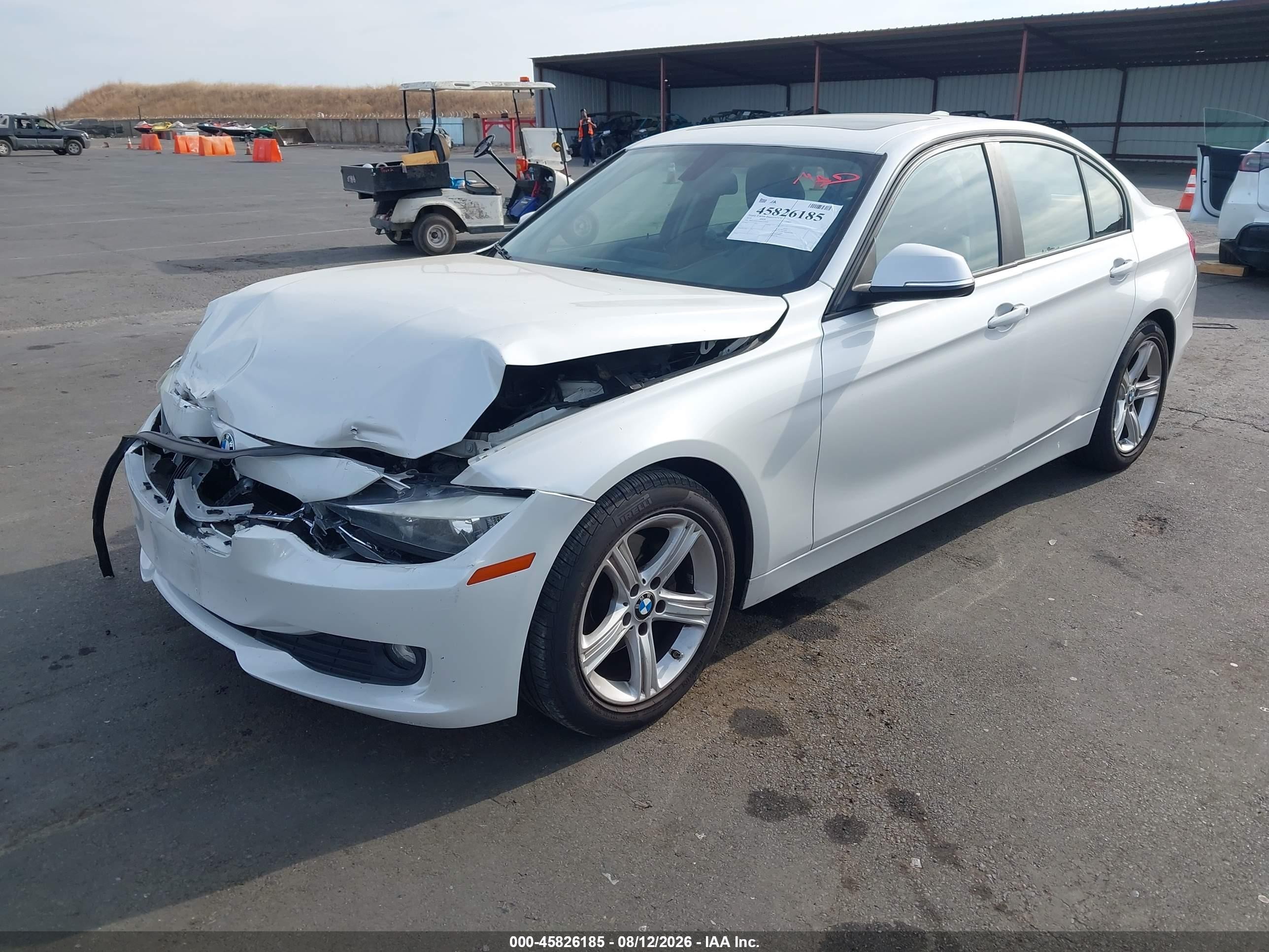 2014 Bmw 328d   Белый vin: WBA3D3C5XEK155979