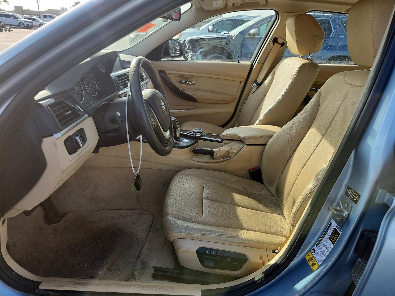 2014 Bmw 328 D Blue vin: WBA3D3C5XEK156338