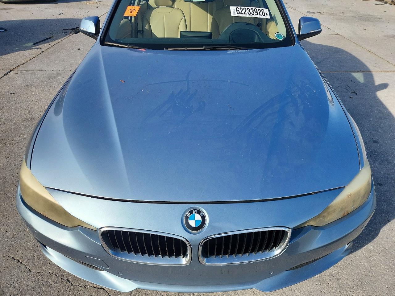 2014 Bmw 328 D Blue vin: WBA3D3C5XEK156338