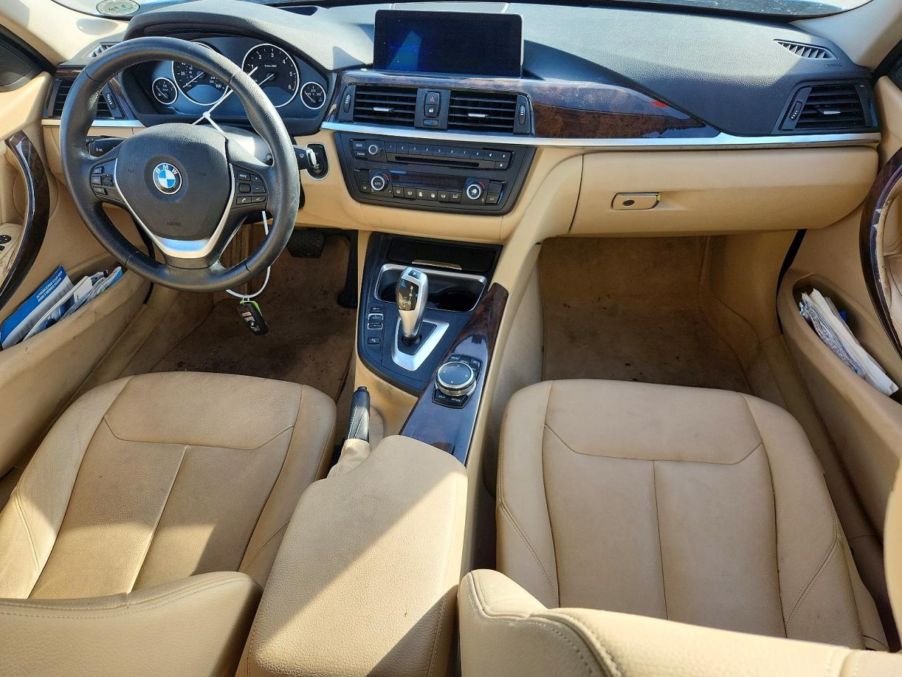 2014 Bmw 328 D Blue vin: WBA3D3C5XEK156338