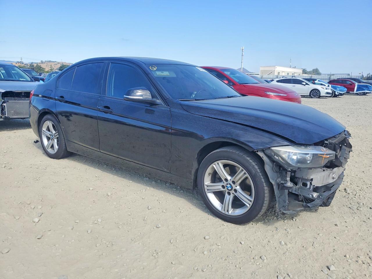 2015 Bmw 328 D Black vin: WBA3D3C5XFK157944