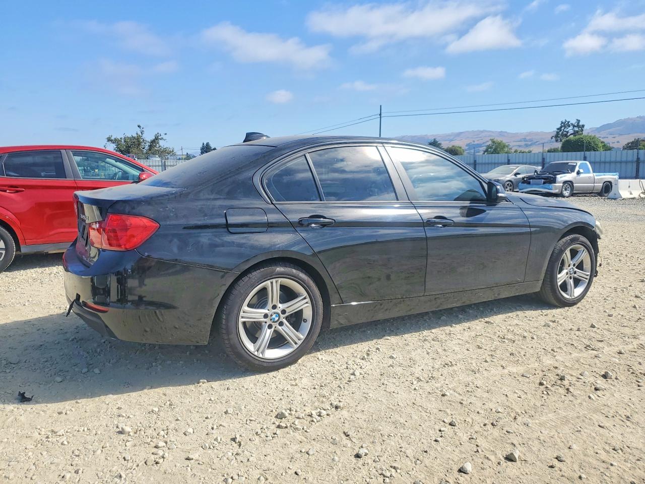 2015 Bmw 328 D Black vin: WBA3D3C5XFK157944