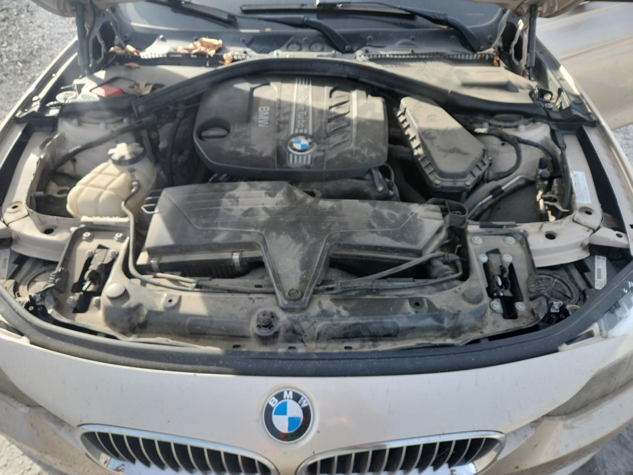 2015 Bmw 328 D Бежевый vin: WBA3D3C5XFK158155