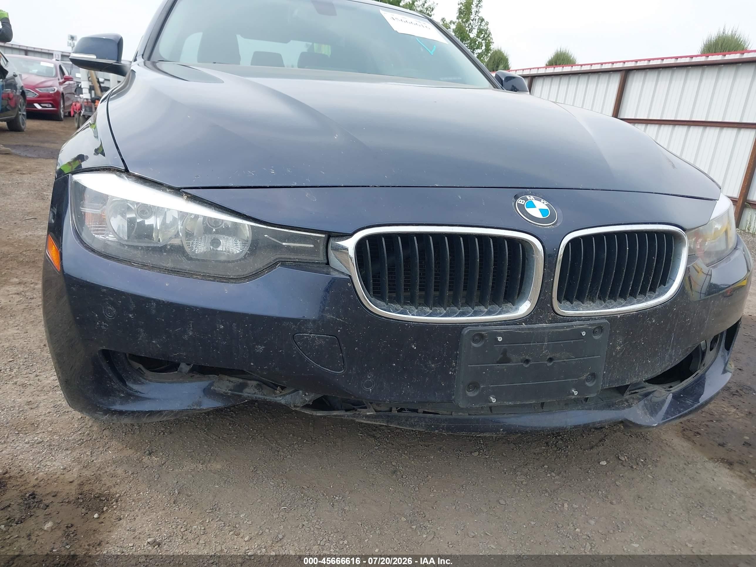 2014 Bmw 328d Xdrive Blue vin: WBA3D5C50EKX96781