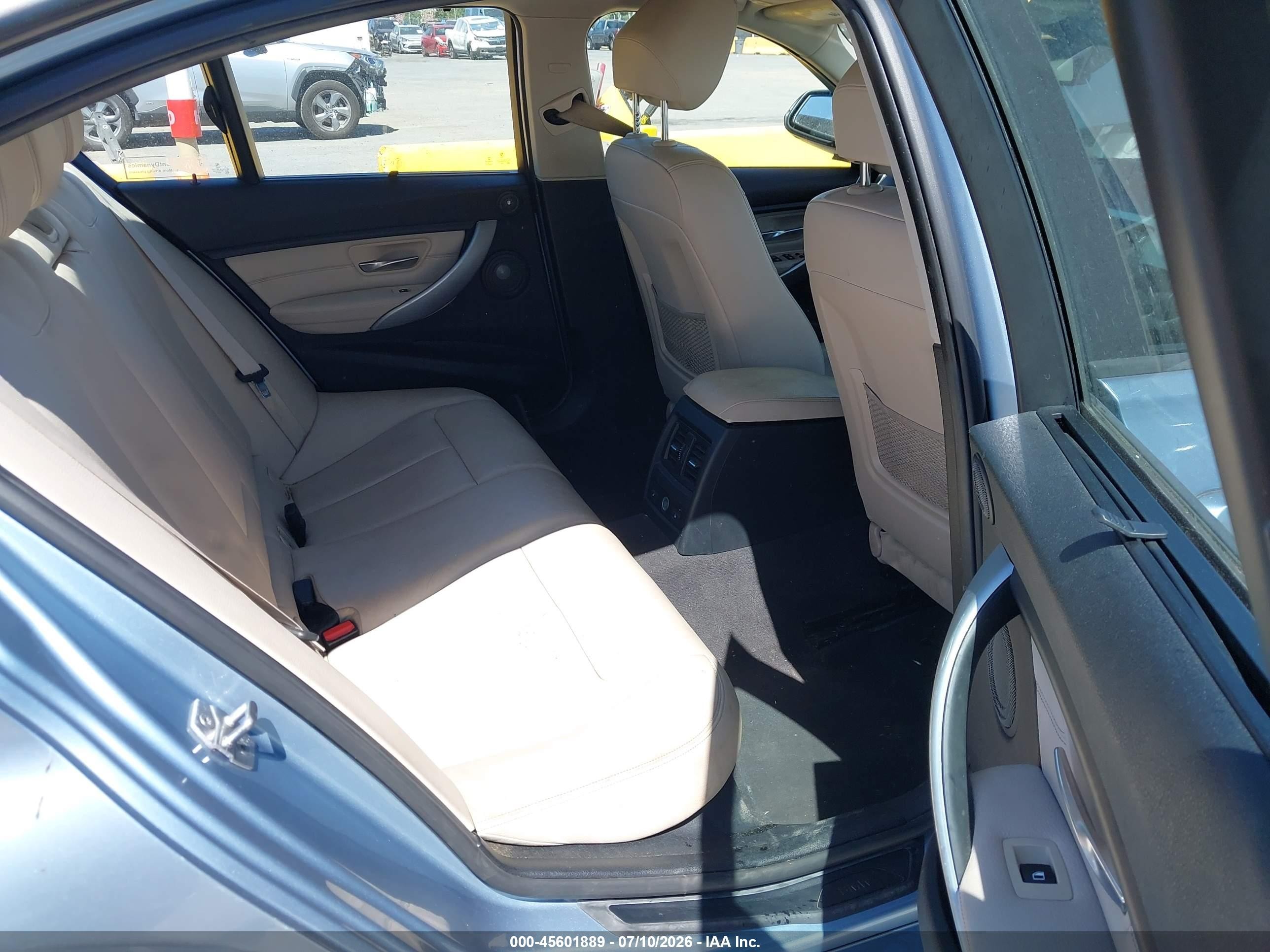 2015 Bmw 328d Xdrive Light Blue vin: WBA3D5C50FK290661