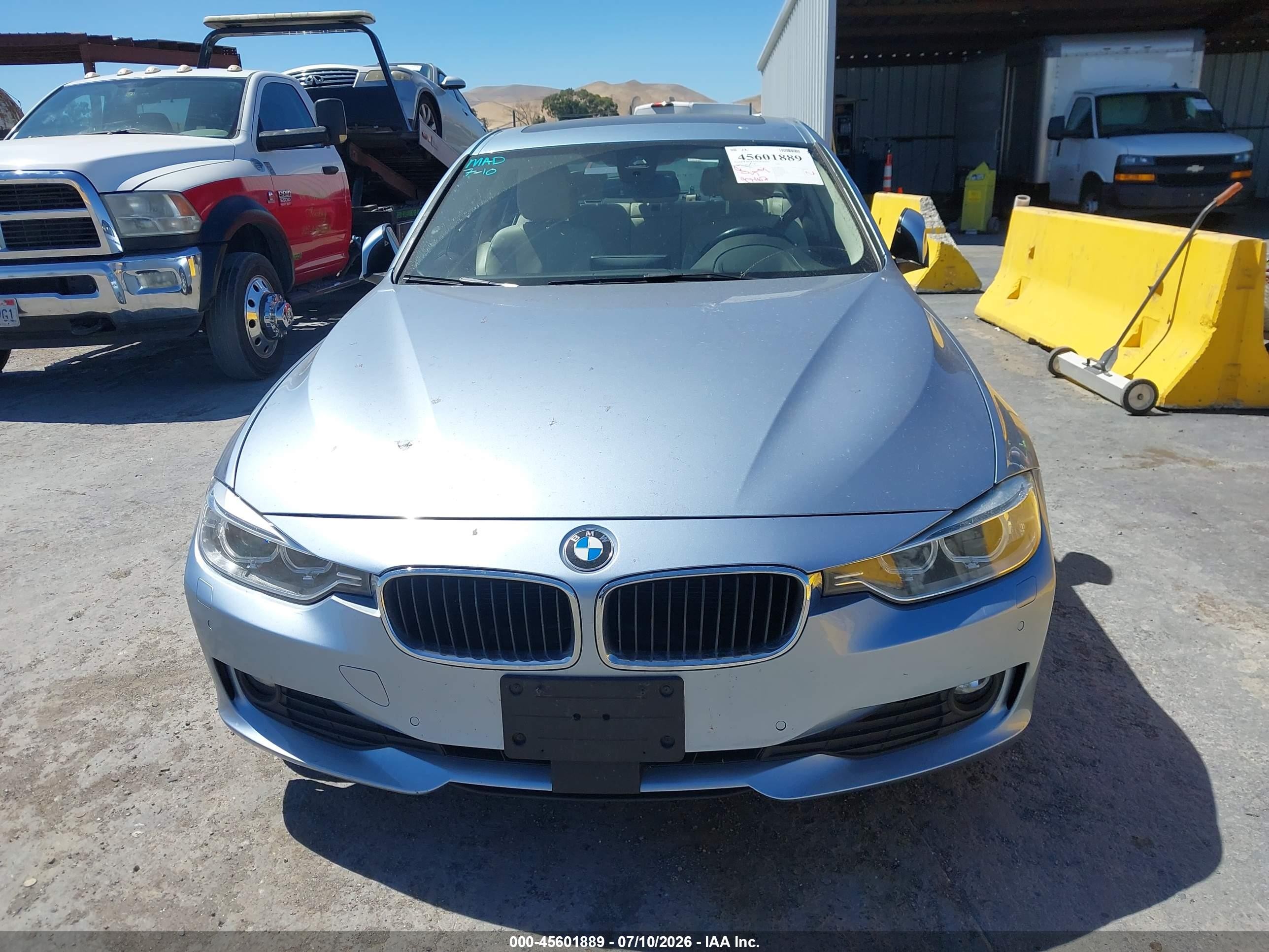 2015 Bmw 328d Xdrive Light Blue vin: WBA3D5C50FK290661