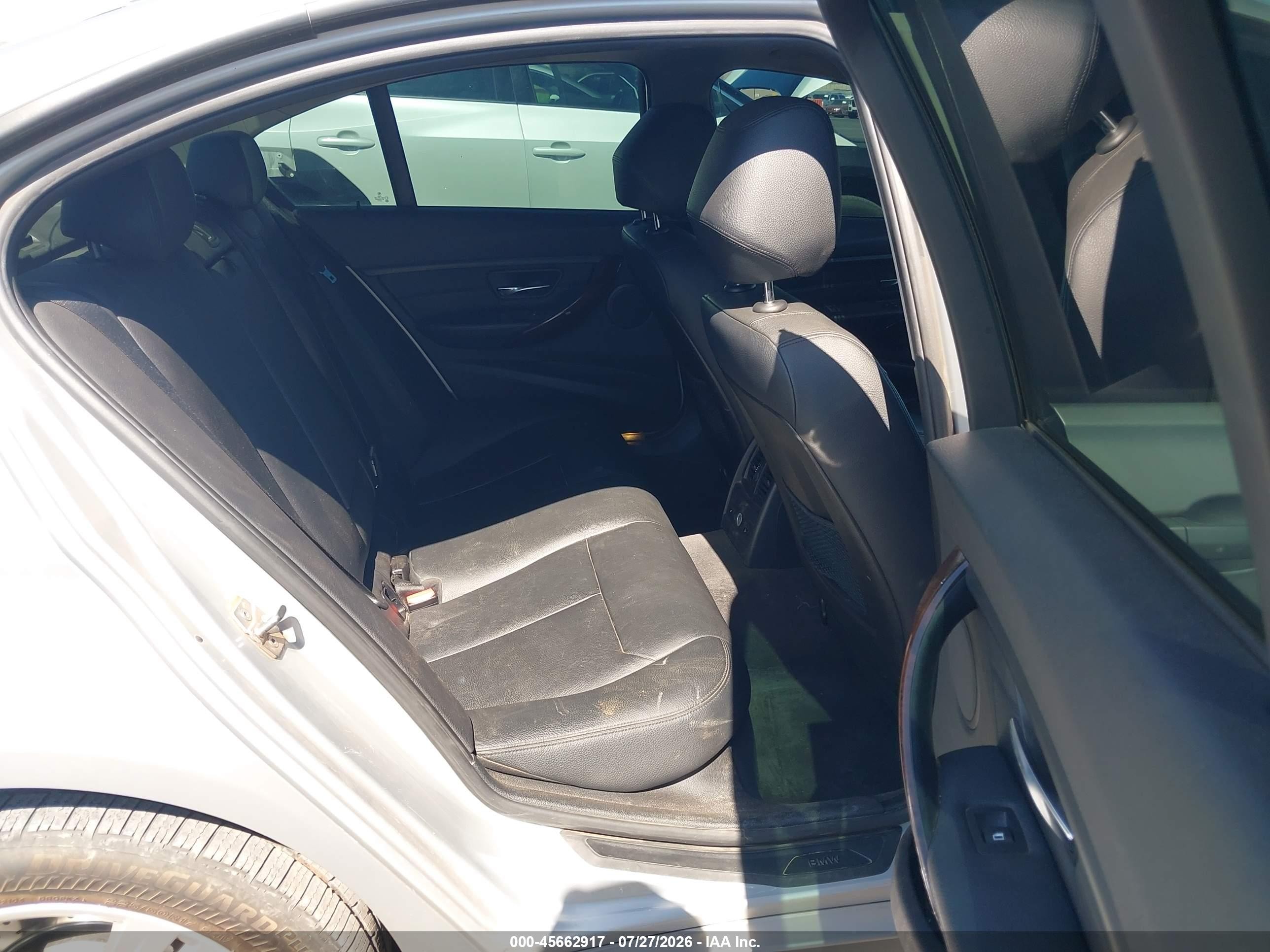 2014 Bmw 328d Xdrive Silver vin: WBA3D5C51EKX96983