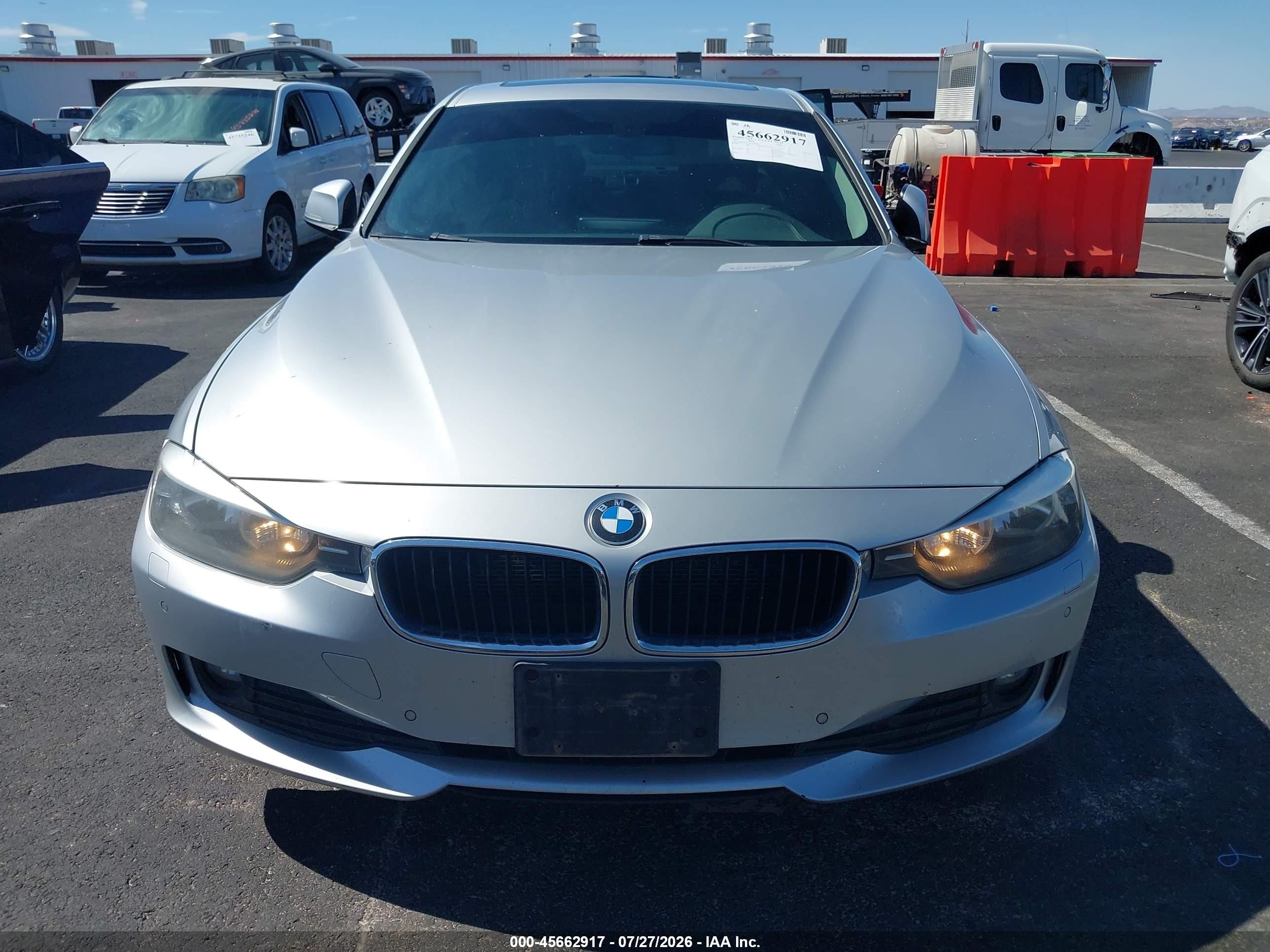 2014 Bmw 328d Xdrive Silver vin: WBA3D5C51EKX96983