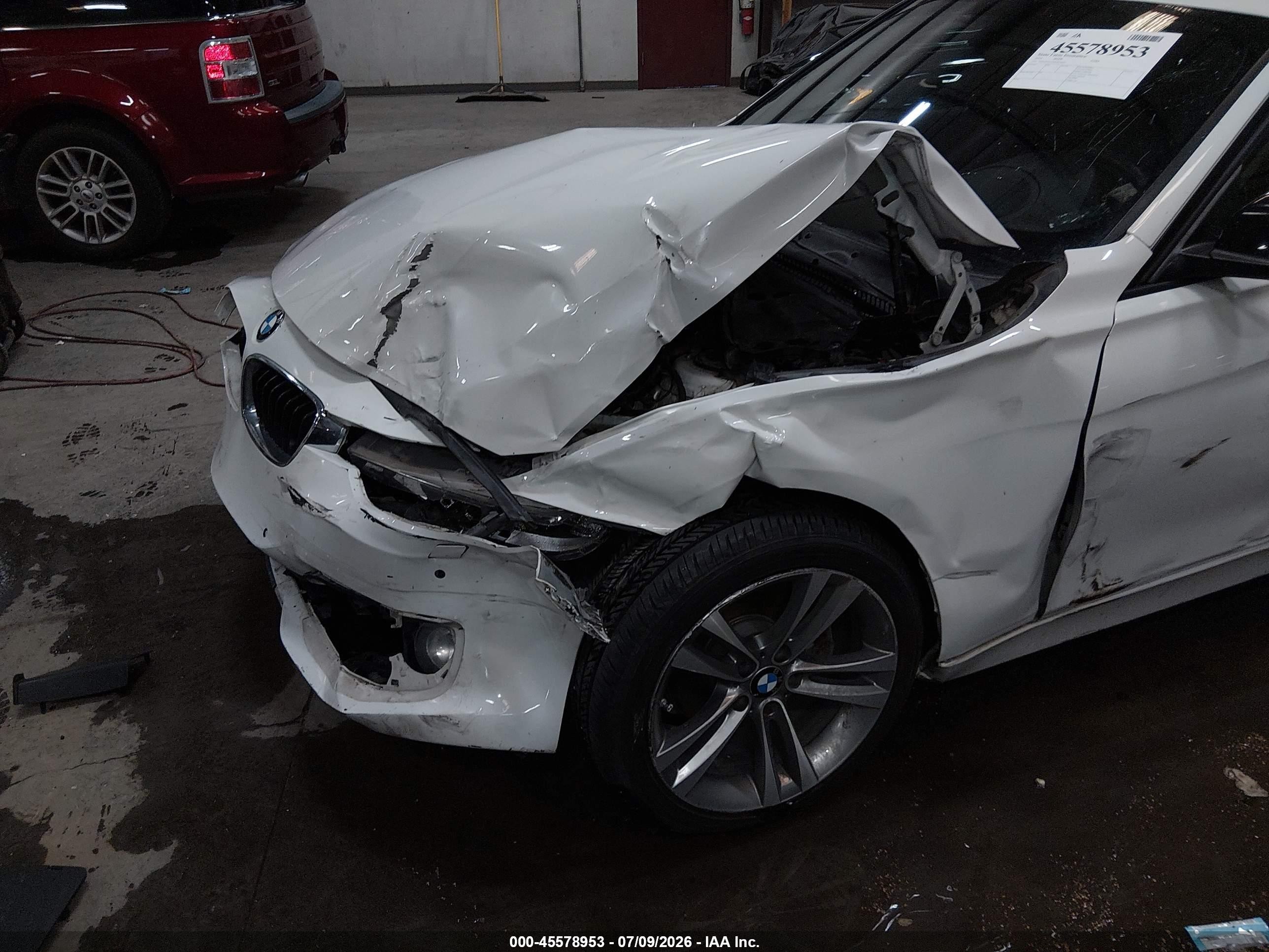 2014 Bmw 328d Xdrive Белый vin: WBA3D5C52EKX97625