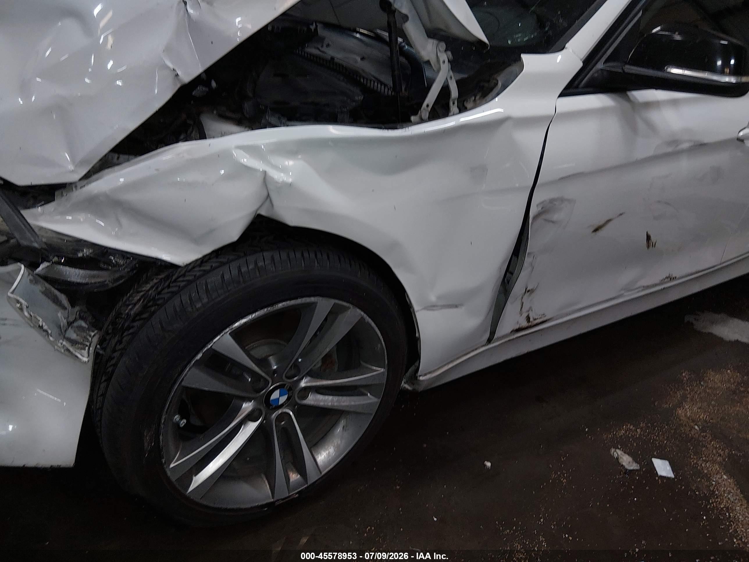2014 Bmw 328d Xdrive Белый vin: WBA3D5C52EKX97625
