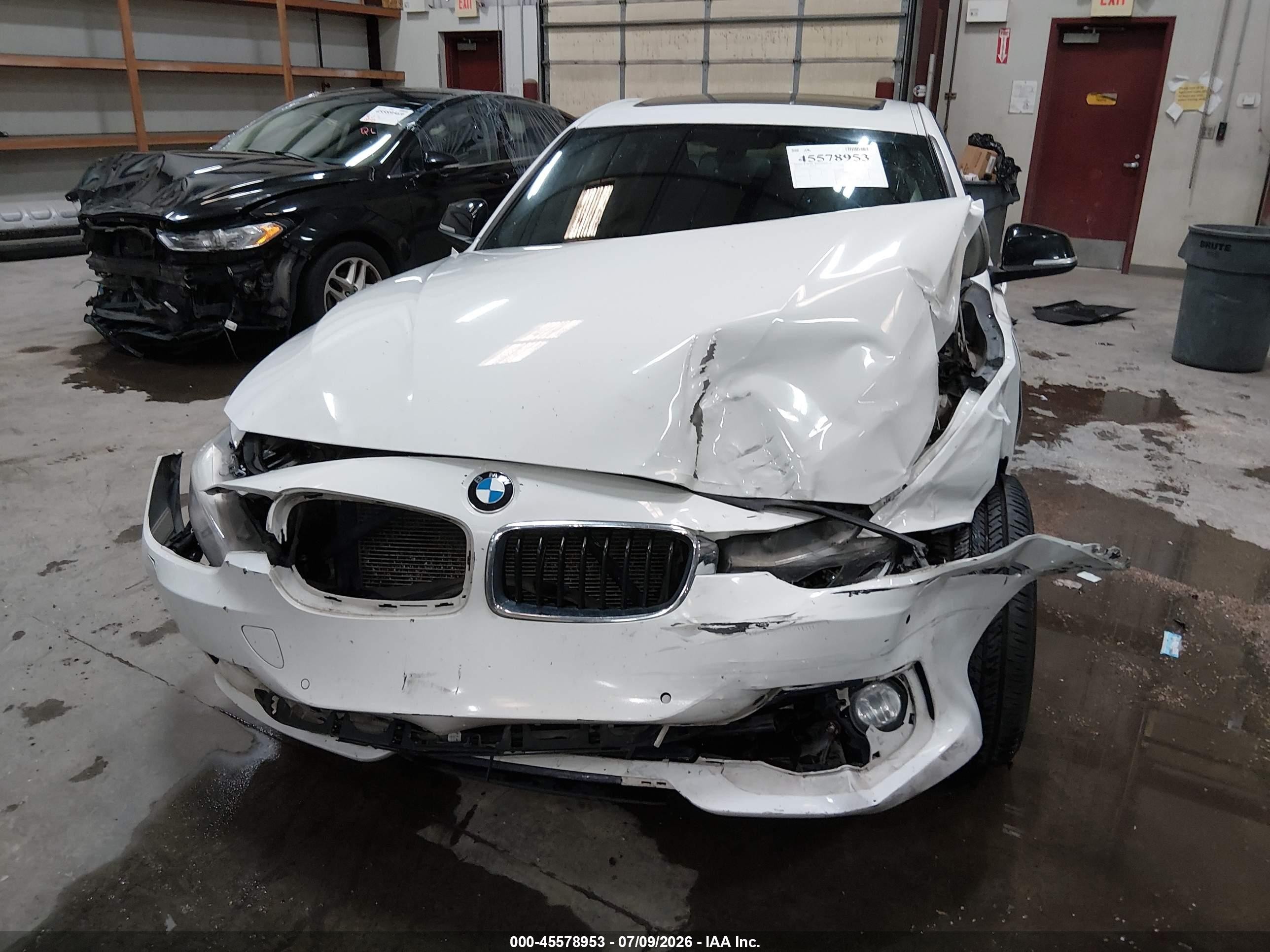 2014 Bmw 328d Xdrive Белый vin: WBA3D5C52EKX97625