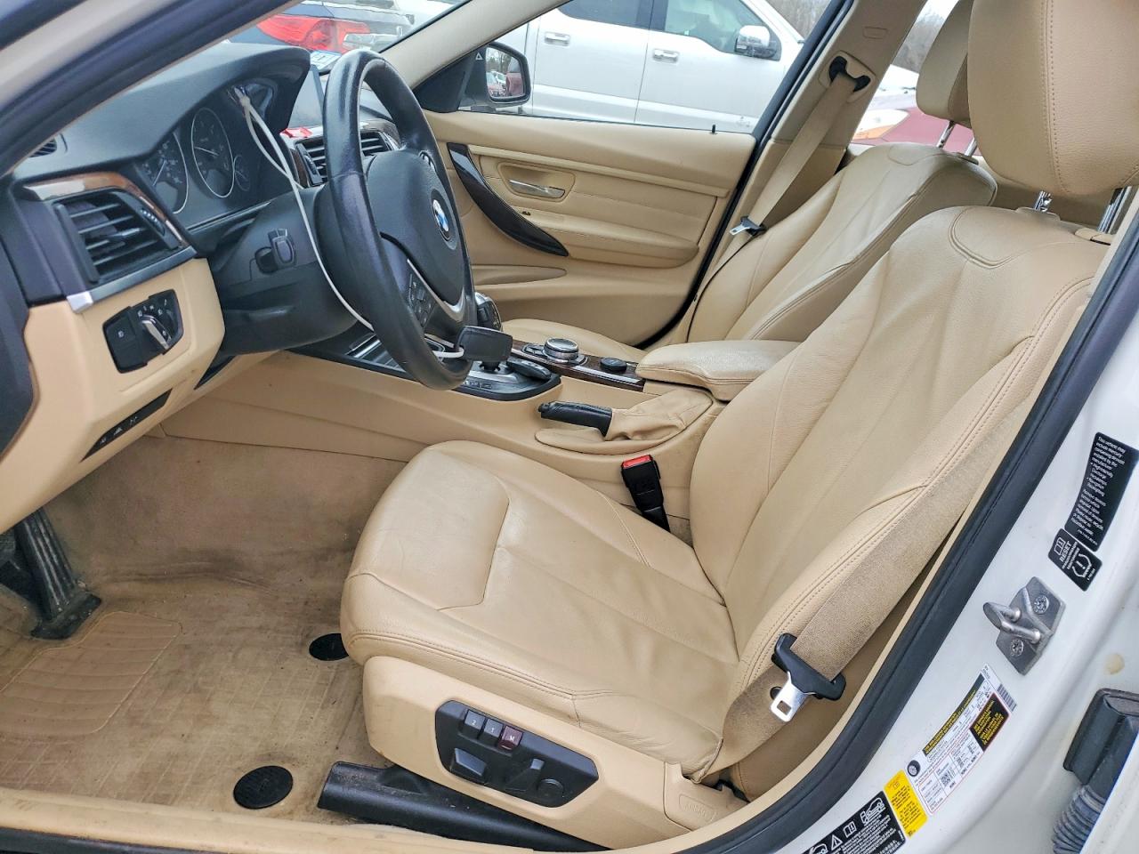2014 Bmw 328 D Xdrive White vin: WBA3D5C53EKX97424