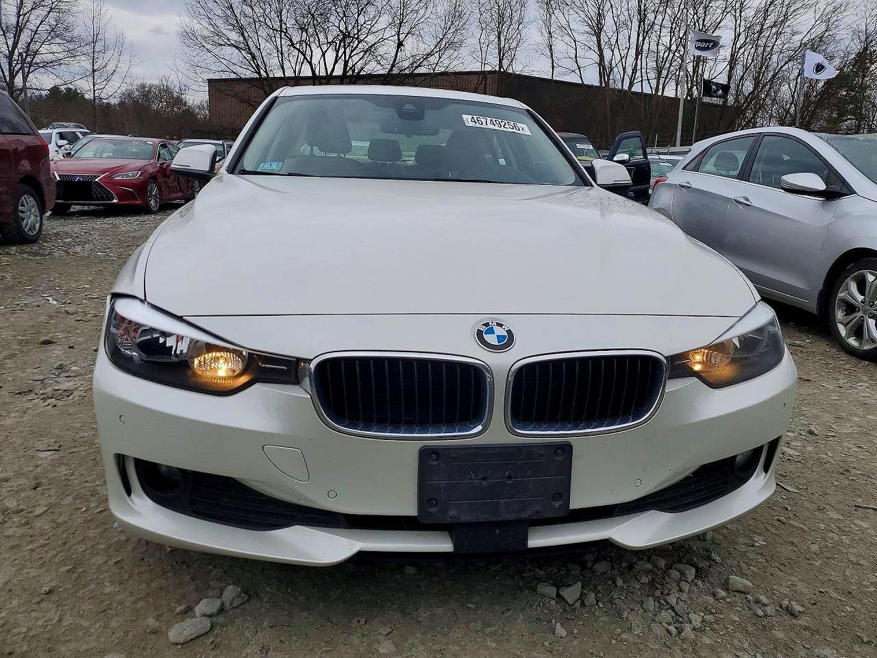 2014 Bmw 328 D Xdrive White vin: WBA3D5C53EKX97424