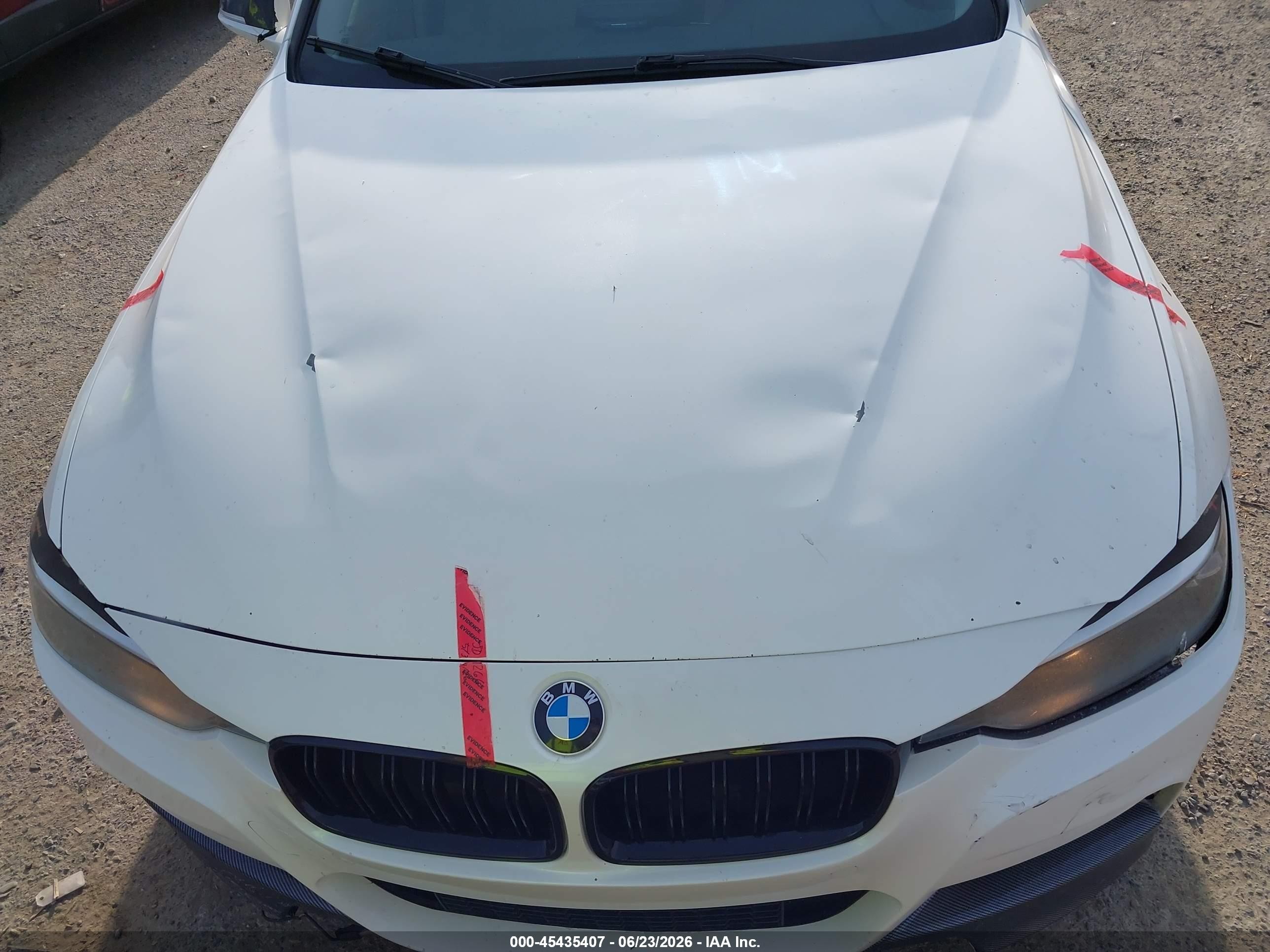 2014 Bmw 328d Xdrive White vin: WBA3D5C54EKX95908