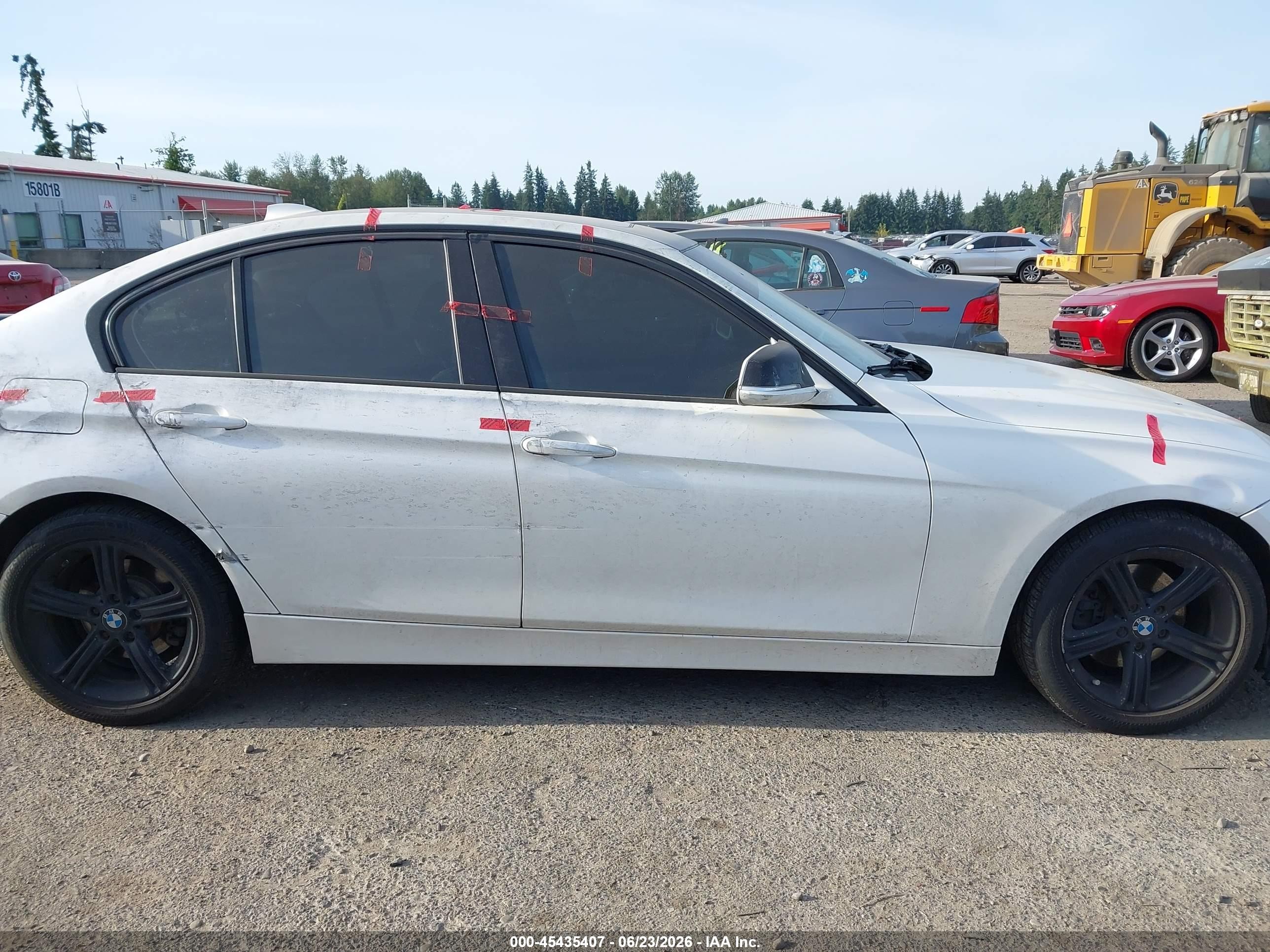 2014 Bmw 328d Xdrive White vin: WBA3D5C54EKX95908