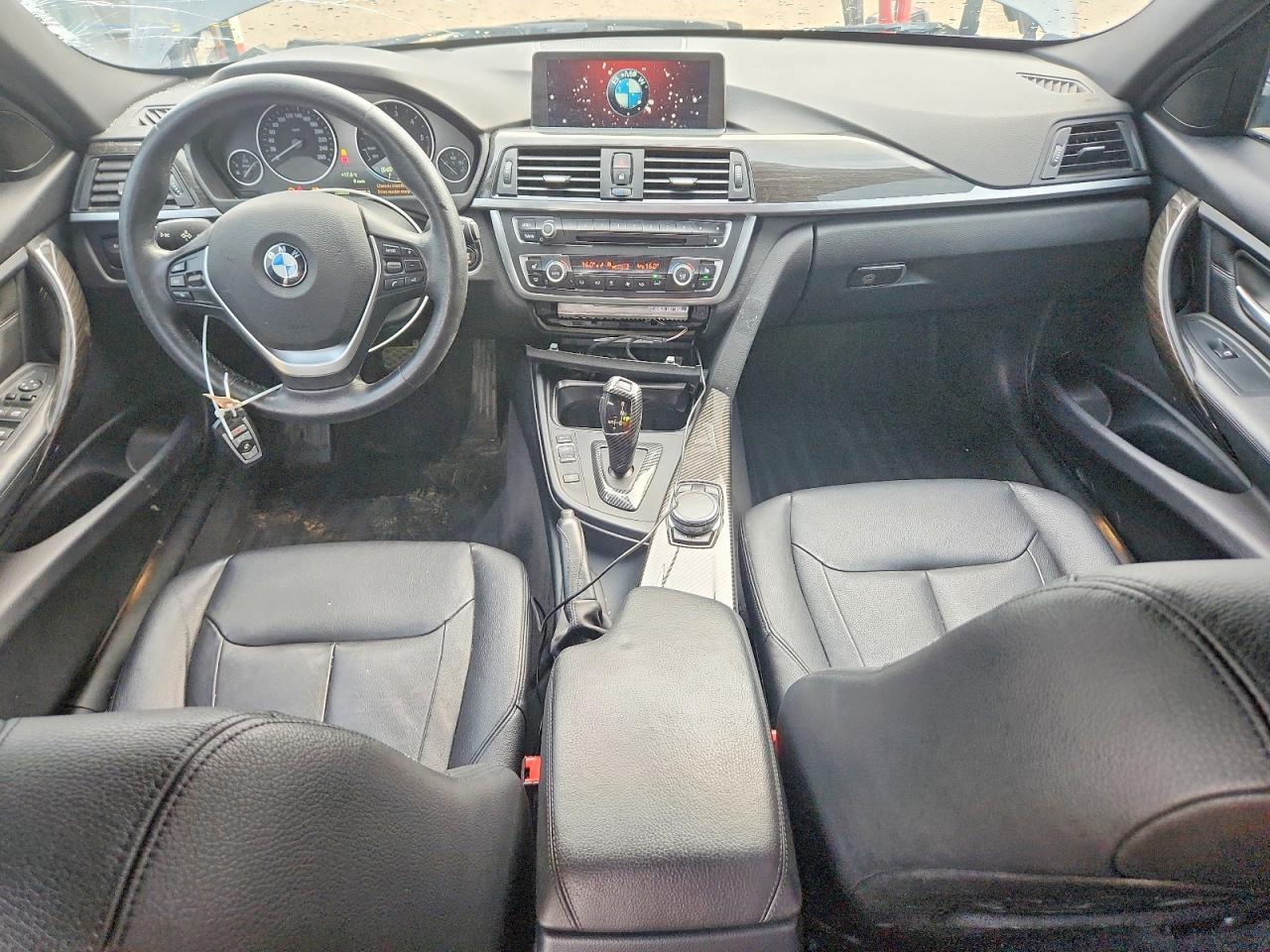 2015 Bmw 328 D Xdrive Gray vin: WBA3D5C55FK291336