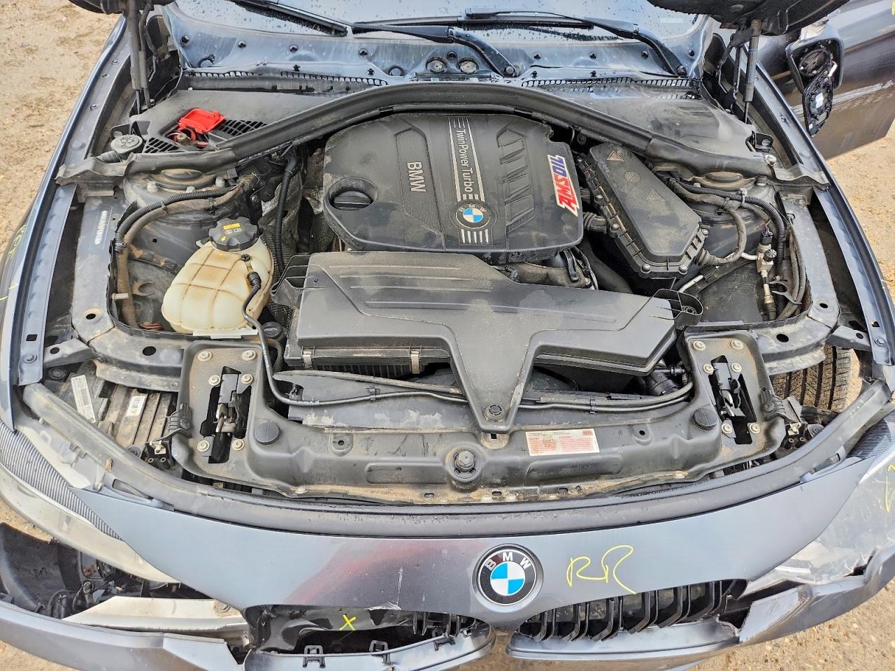 2015 Bmw 328 D Xdrive Gray vin: WBA3D5C55FK291336