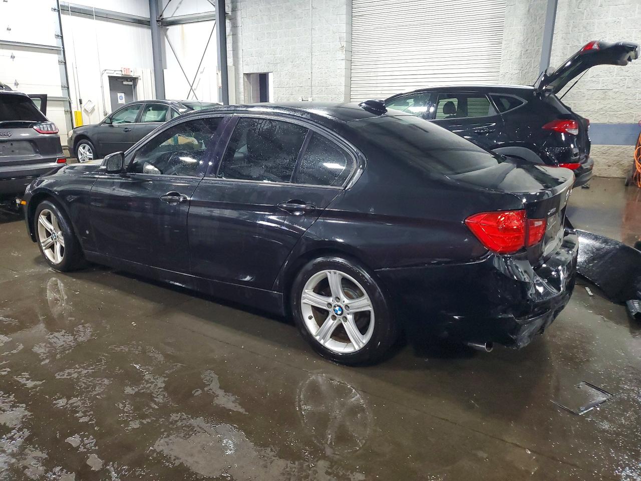 2014 Bmw 328 D Xdrive Black vin: WBA3D5C56EKX95294