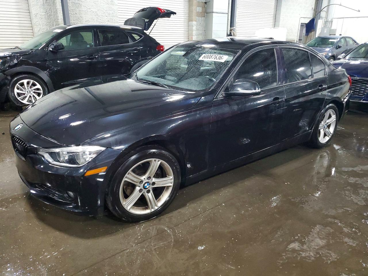 2014 Bmw 328 D Xdrive Черный vin: WBA3D5C56EKX95294