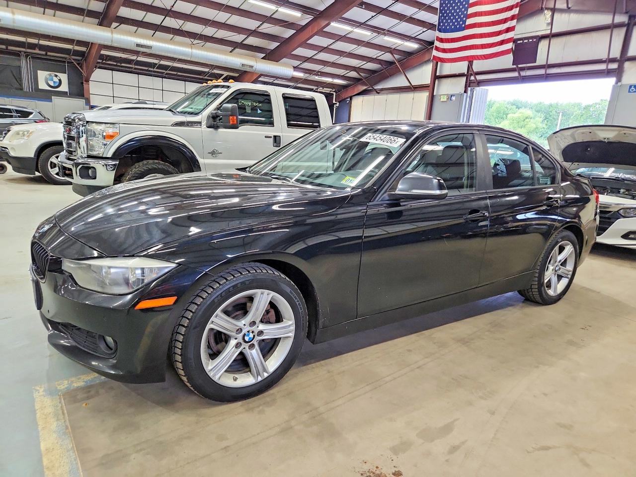 2014 Bmw 328 D Xdrive Black vin: WBA3D5C56EKX98826