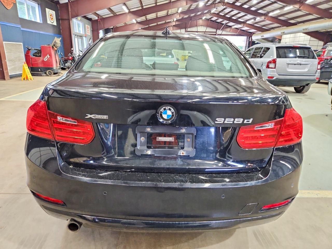 2014 Bmw 328 D Xdrive Black vin: WBA3D5C56EKX98826