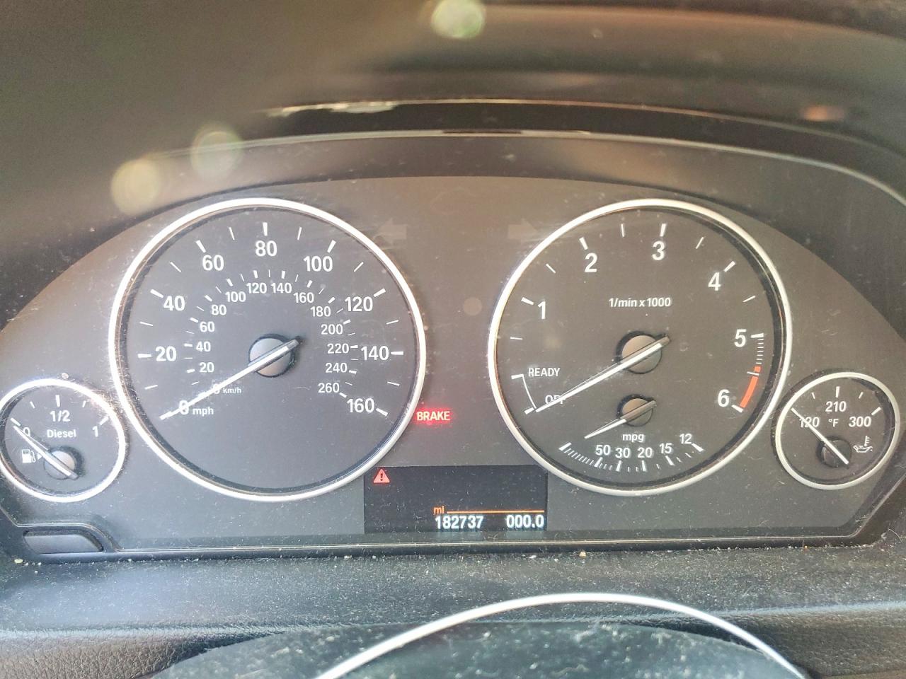 2014 Bmw 328 D Xdrive Черный vin: WBA3D5C57EKX96230