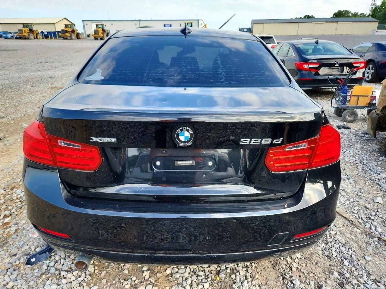 2014 Bmw 328 D Xdrive Черный vin: WBA3D5C57EKX96230