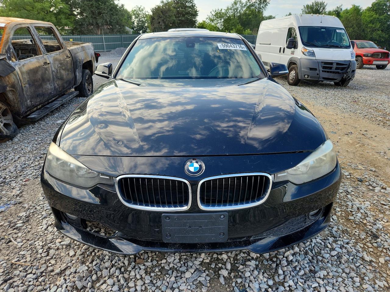 2014 Bmw 328 D Xdrive Черный vin: WBA3D5C57EKX96230