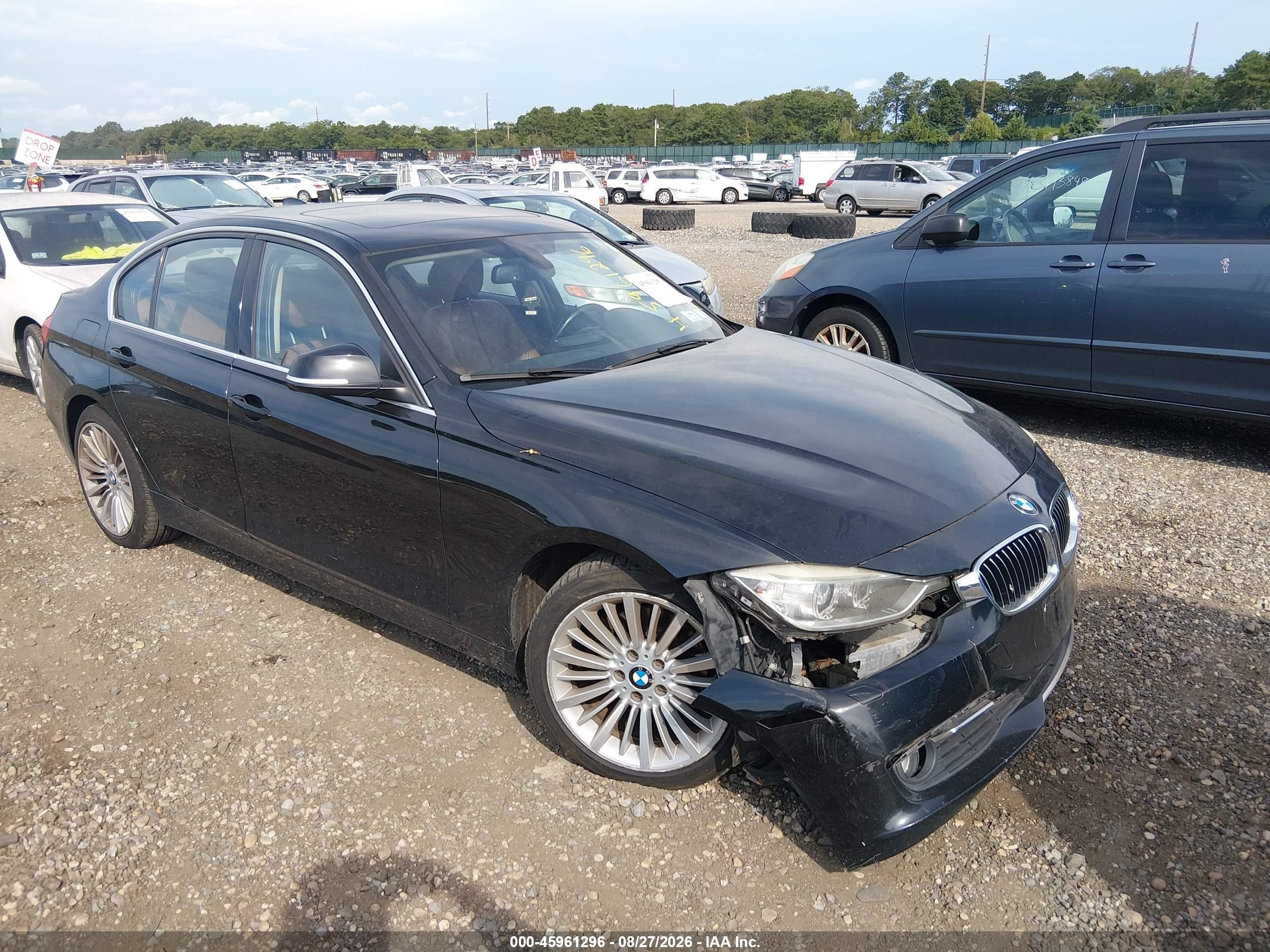 2014 Bmw 328d Xdrive Black vin: WBA3D5C57EKX97085