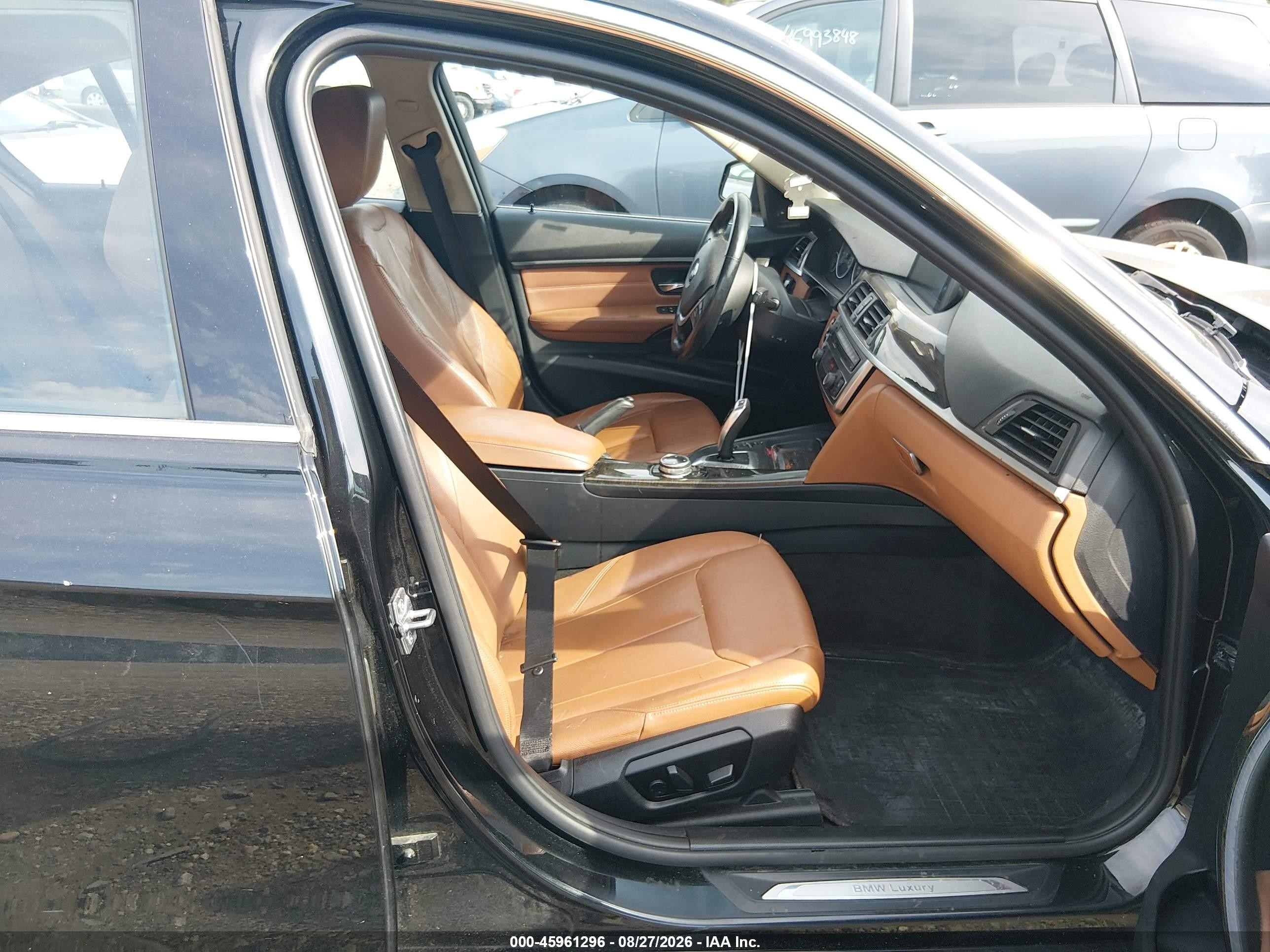 2014 Bmw 328d Xdrive Black vin: WBA3D5C57EKX97085