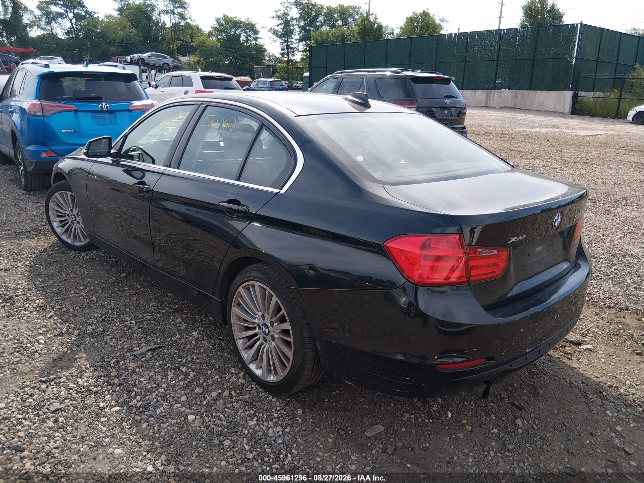 2014 Bmw 328d Xdrive Black vin: WBA3D5C57EKX97085