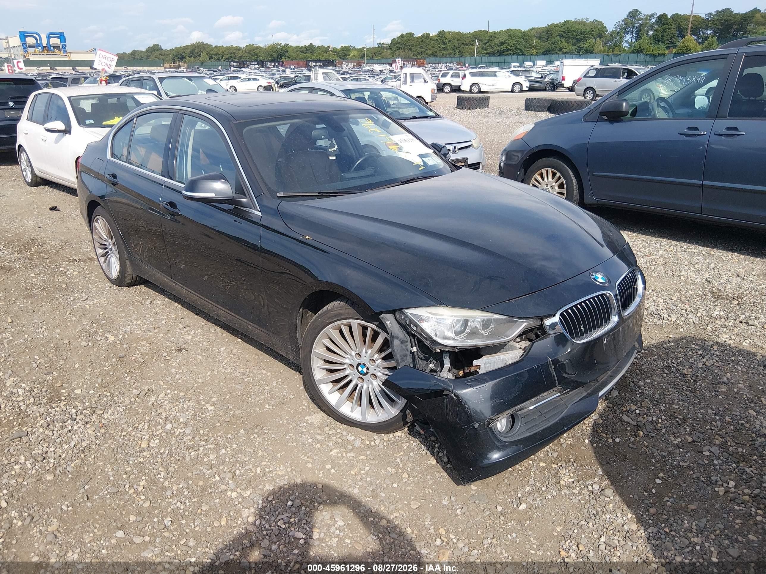 2014 Bmw 328d Xdrive Black vin: WBA3D5C57EKX97085