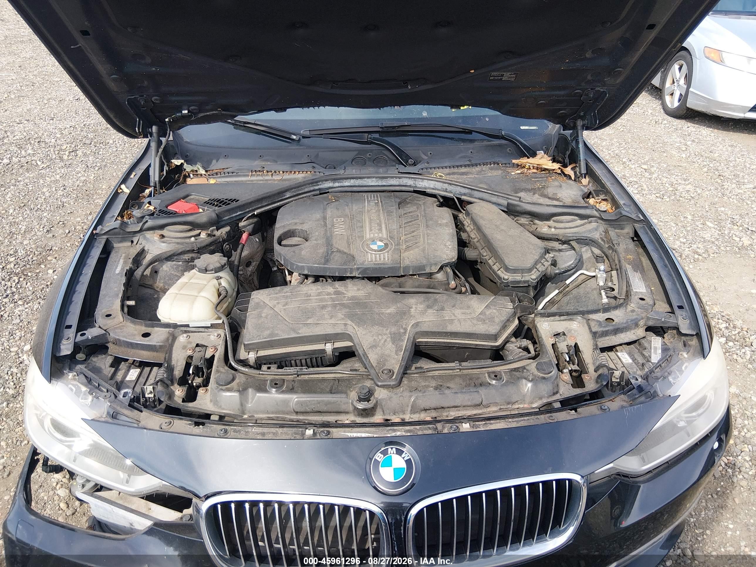 2014 Bmw 328d Xdrive Black vin: WBA3D5C57EKX97085