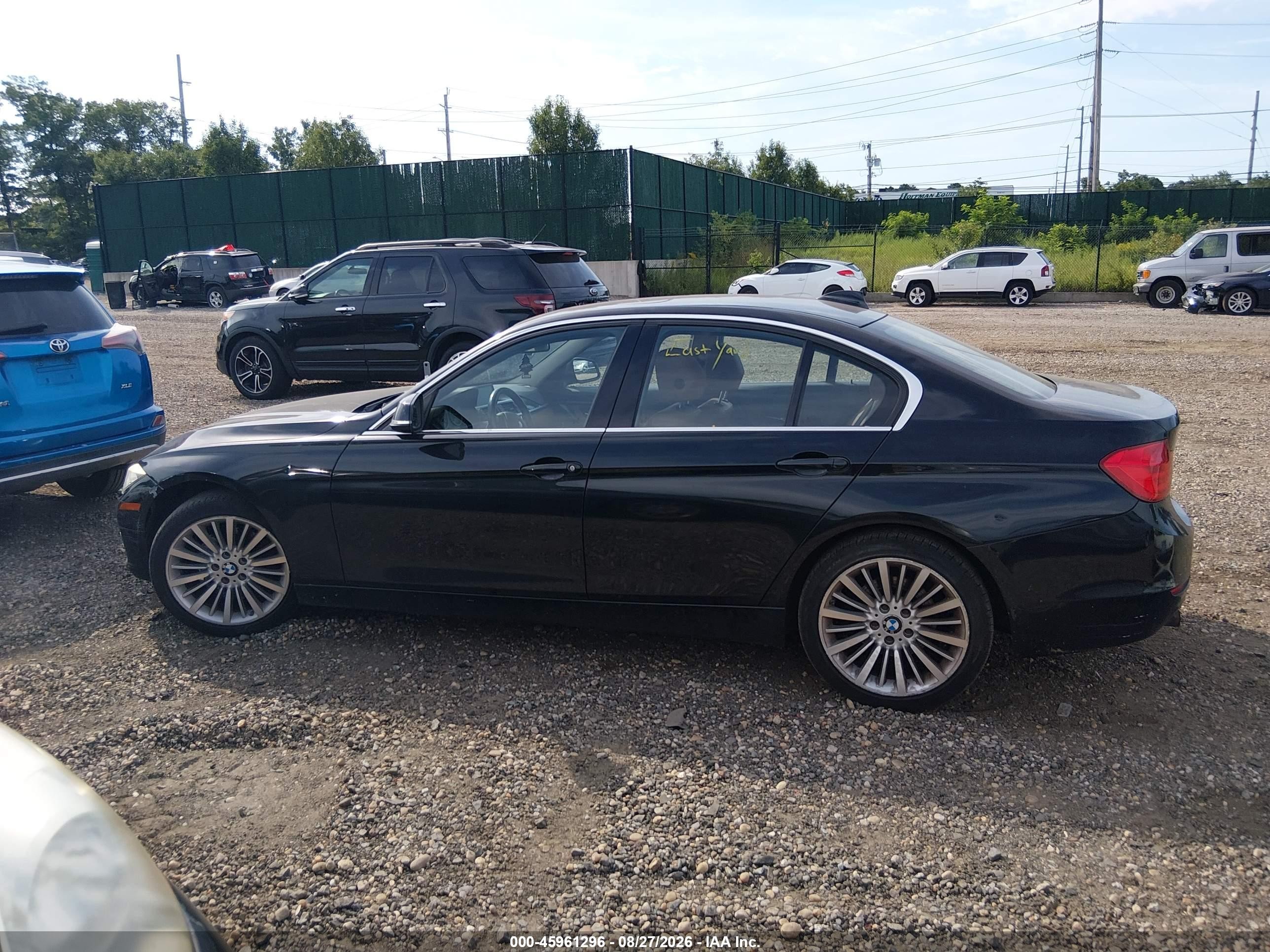 2014 Bmw 328d Xdrive Black vin: WBA3D5C57EKX97085