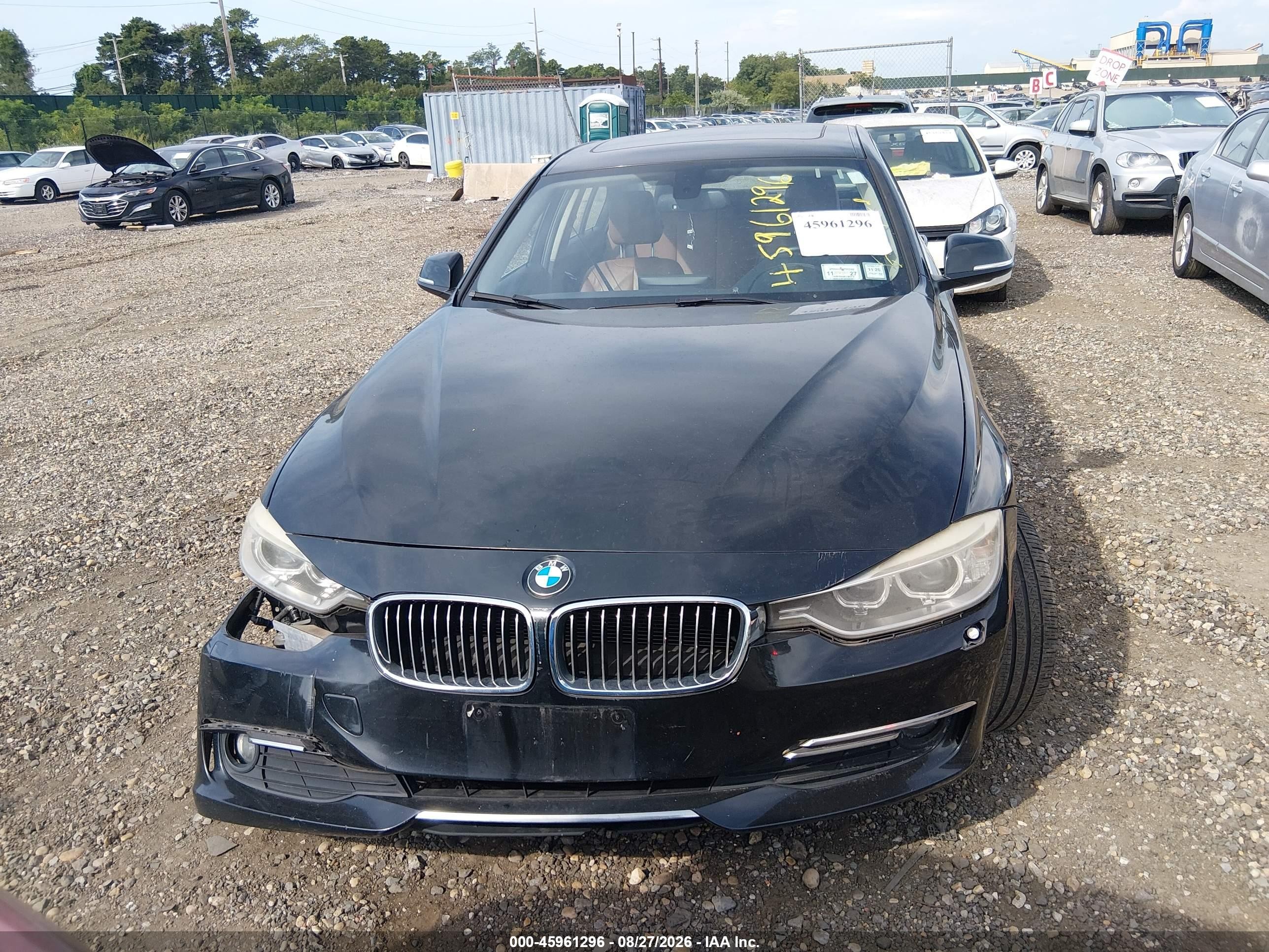 2014 Bmw 328d Xdrive Black vin: WBA3D5C57EKX97085